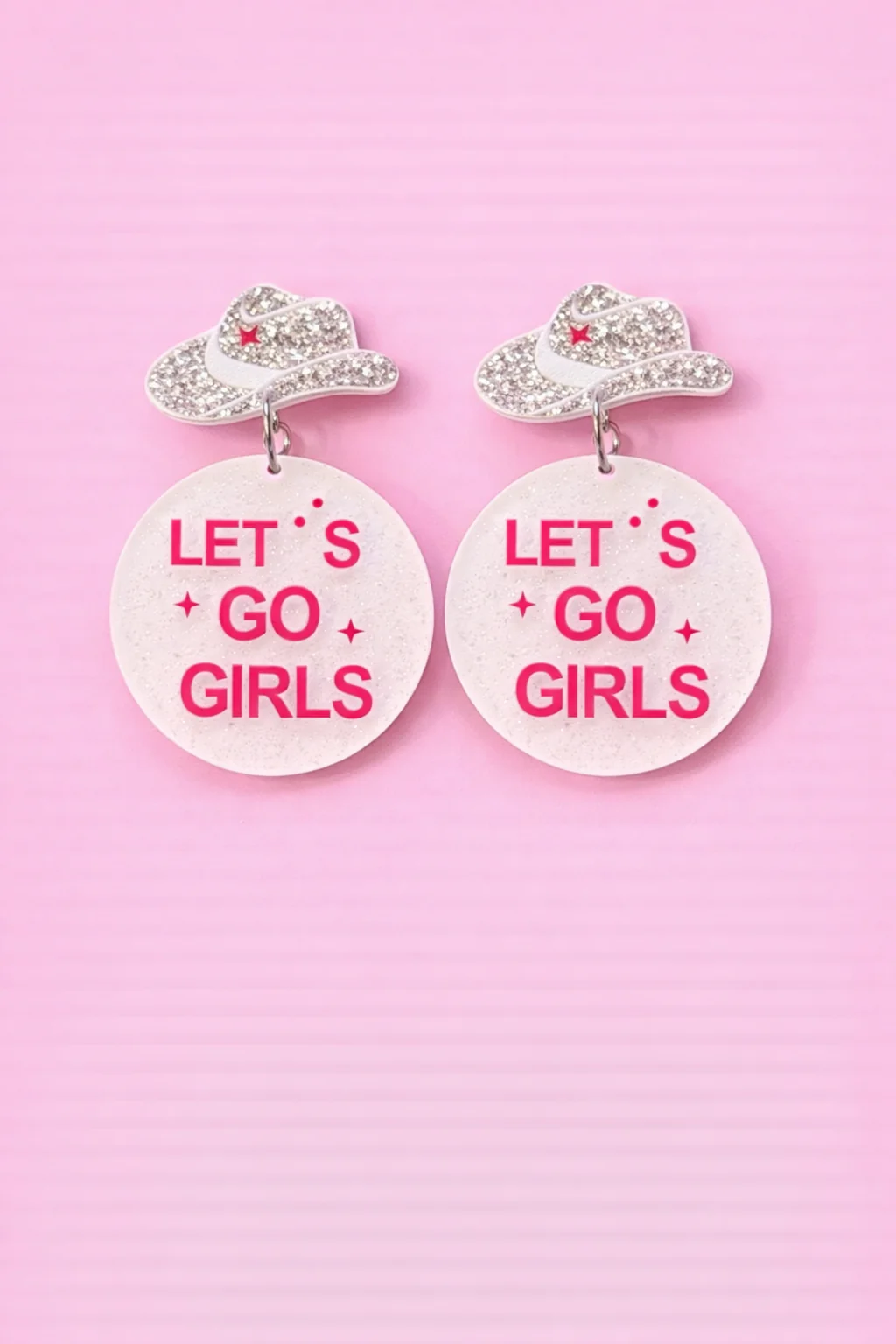 "Let's Go Girls" Earrings - Image 3