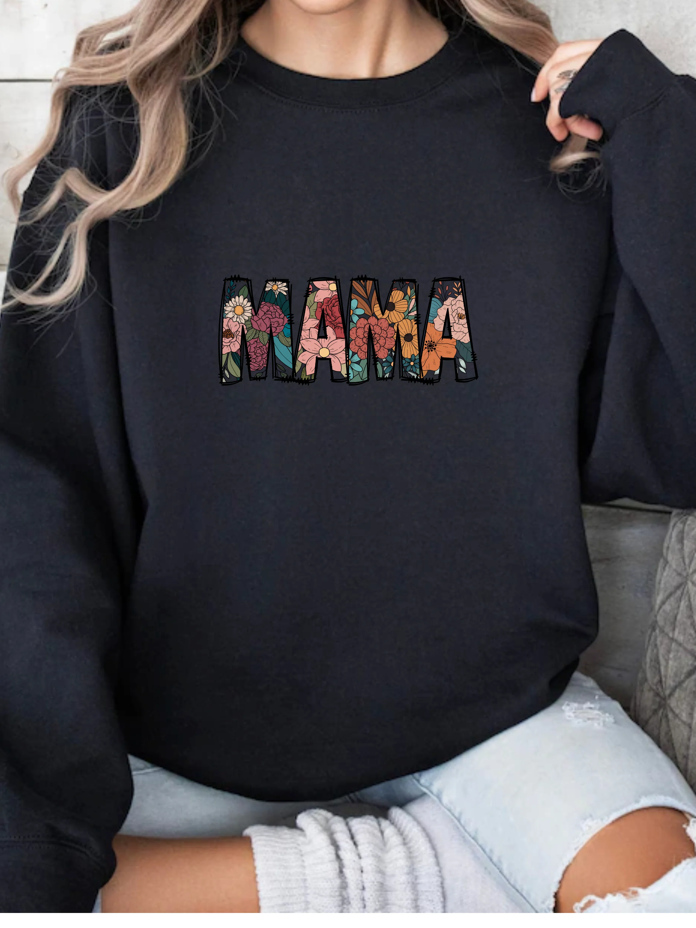 Mama Floral Graphic - Image 10