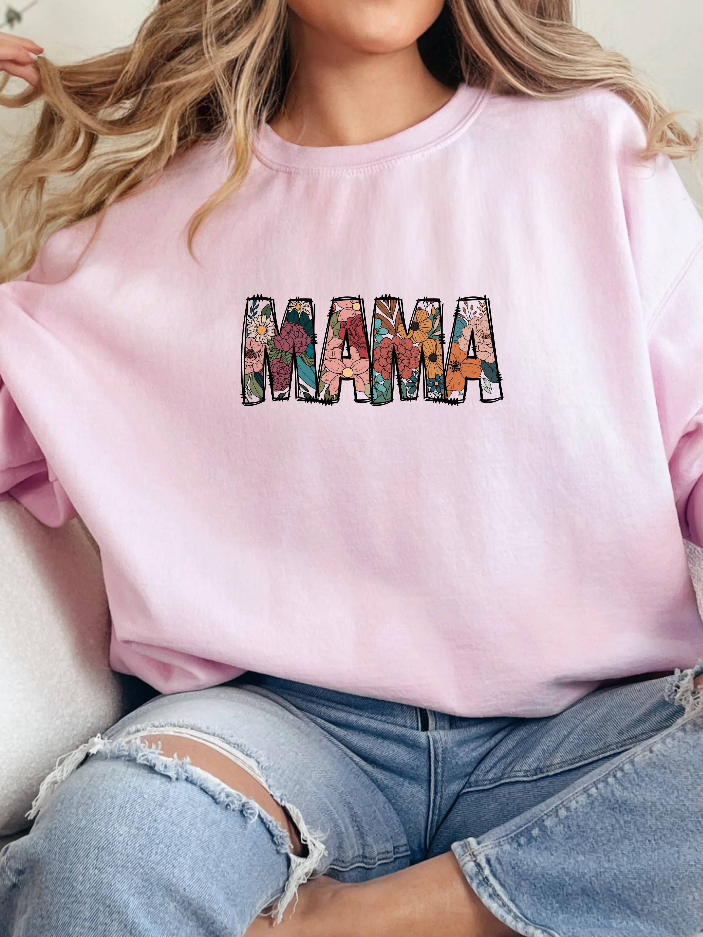 Mama Floral Graphic - Image 11