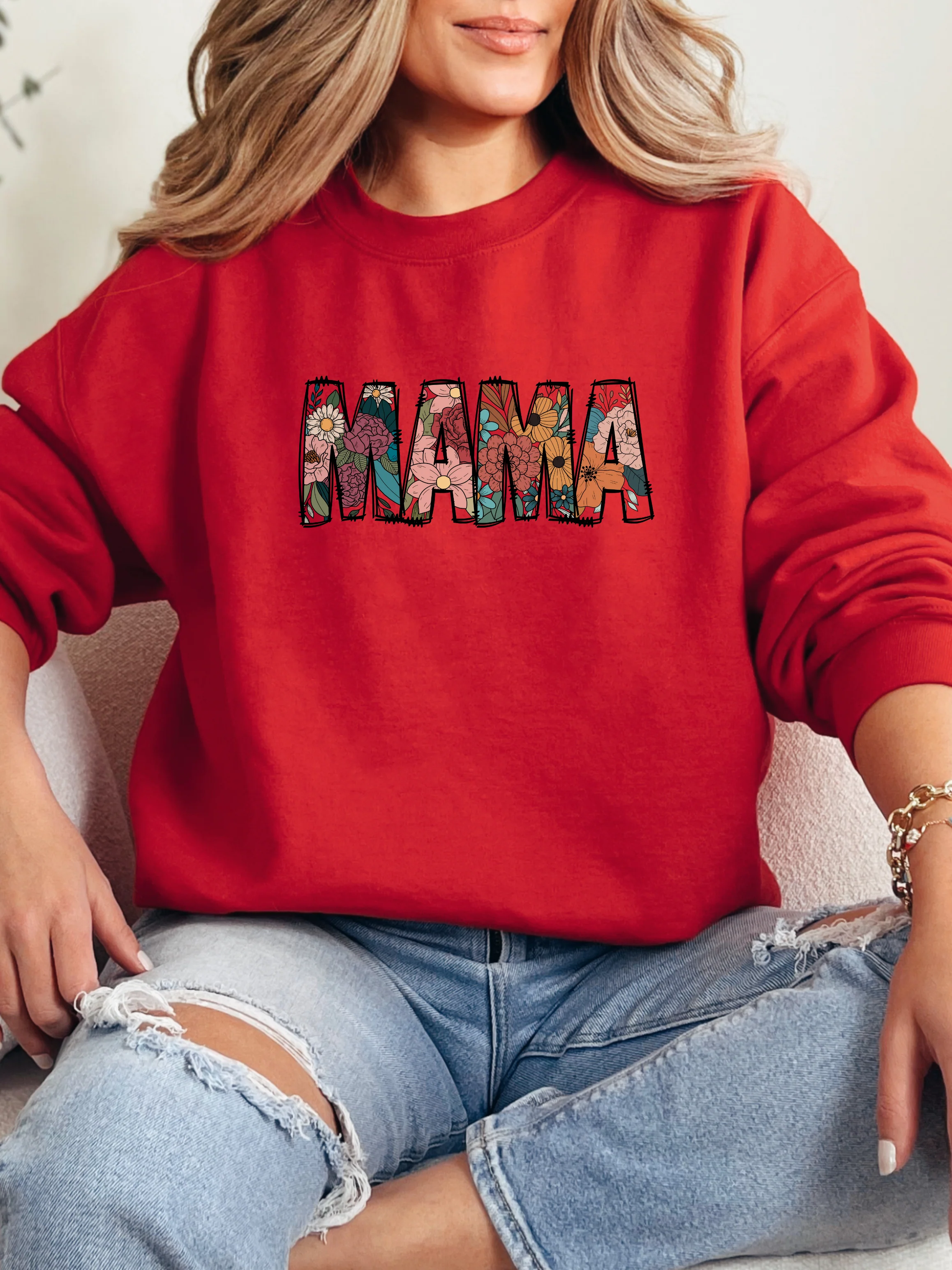 Mama Floral Graphic - Image 13