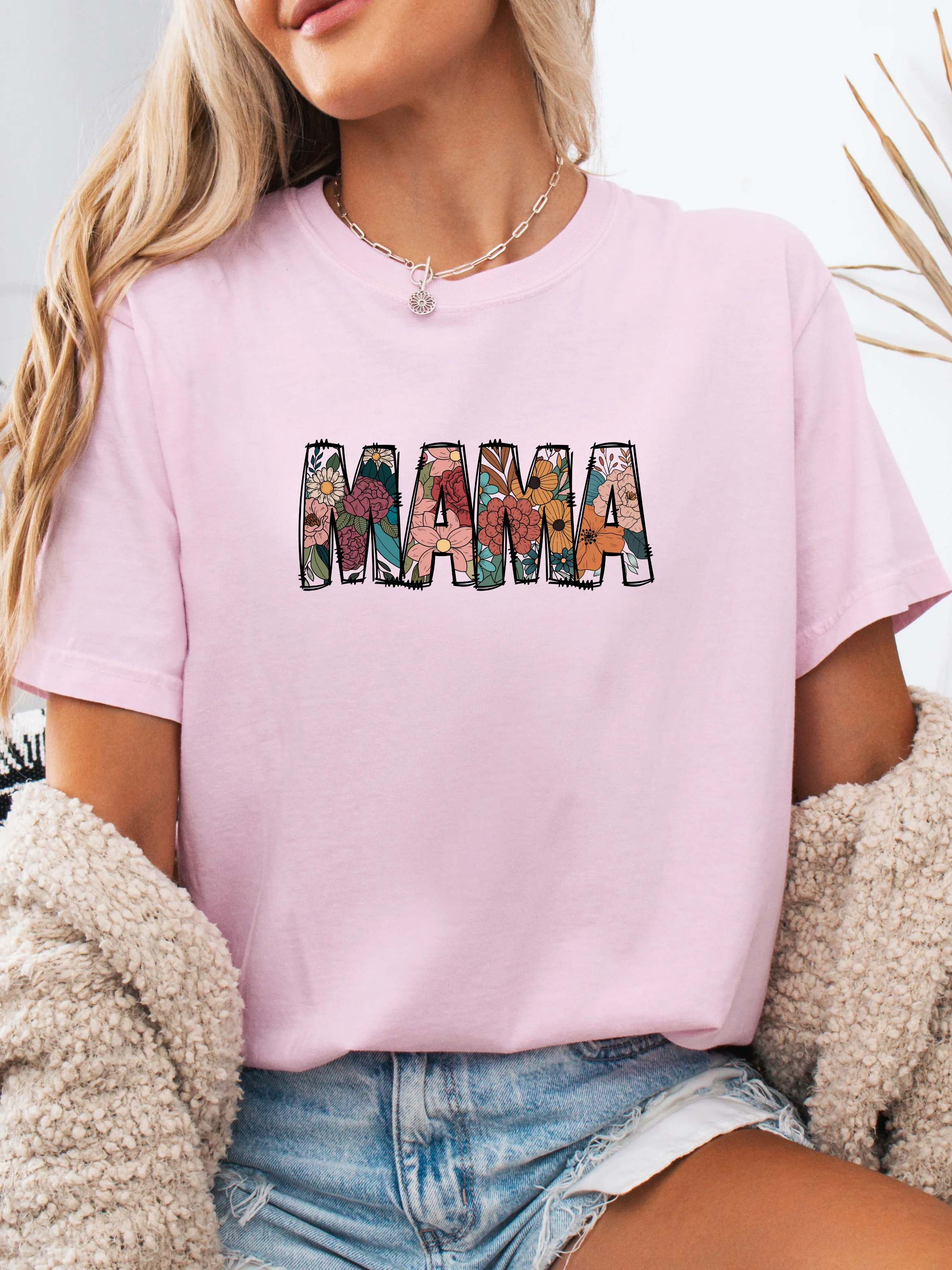 Mama Floral Graphic - Image 3