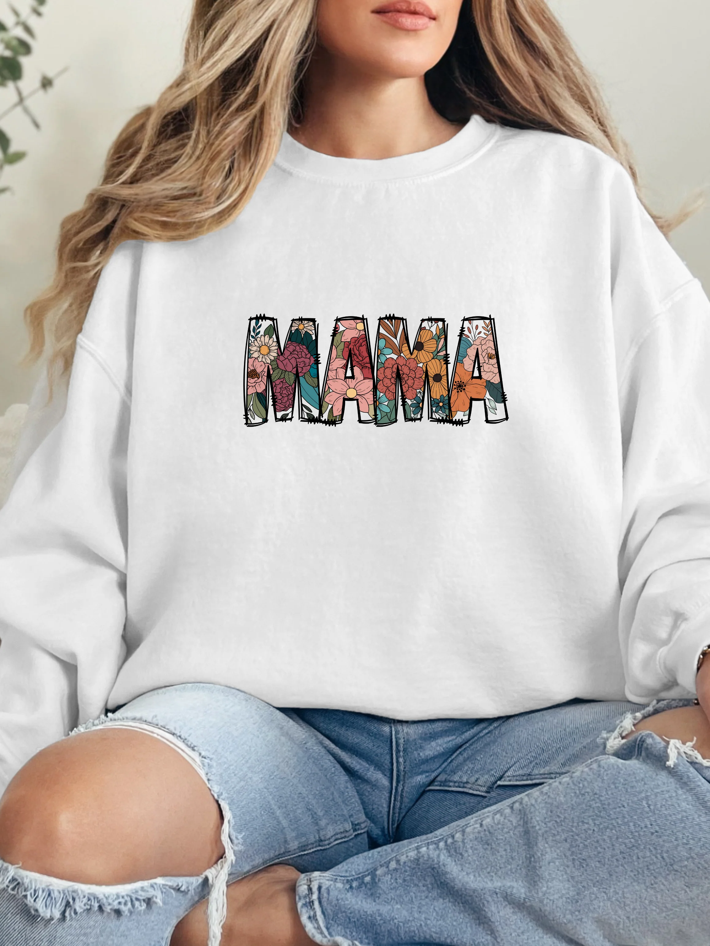 Mama Floral Graphic - Image 7