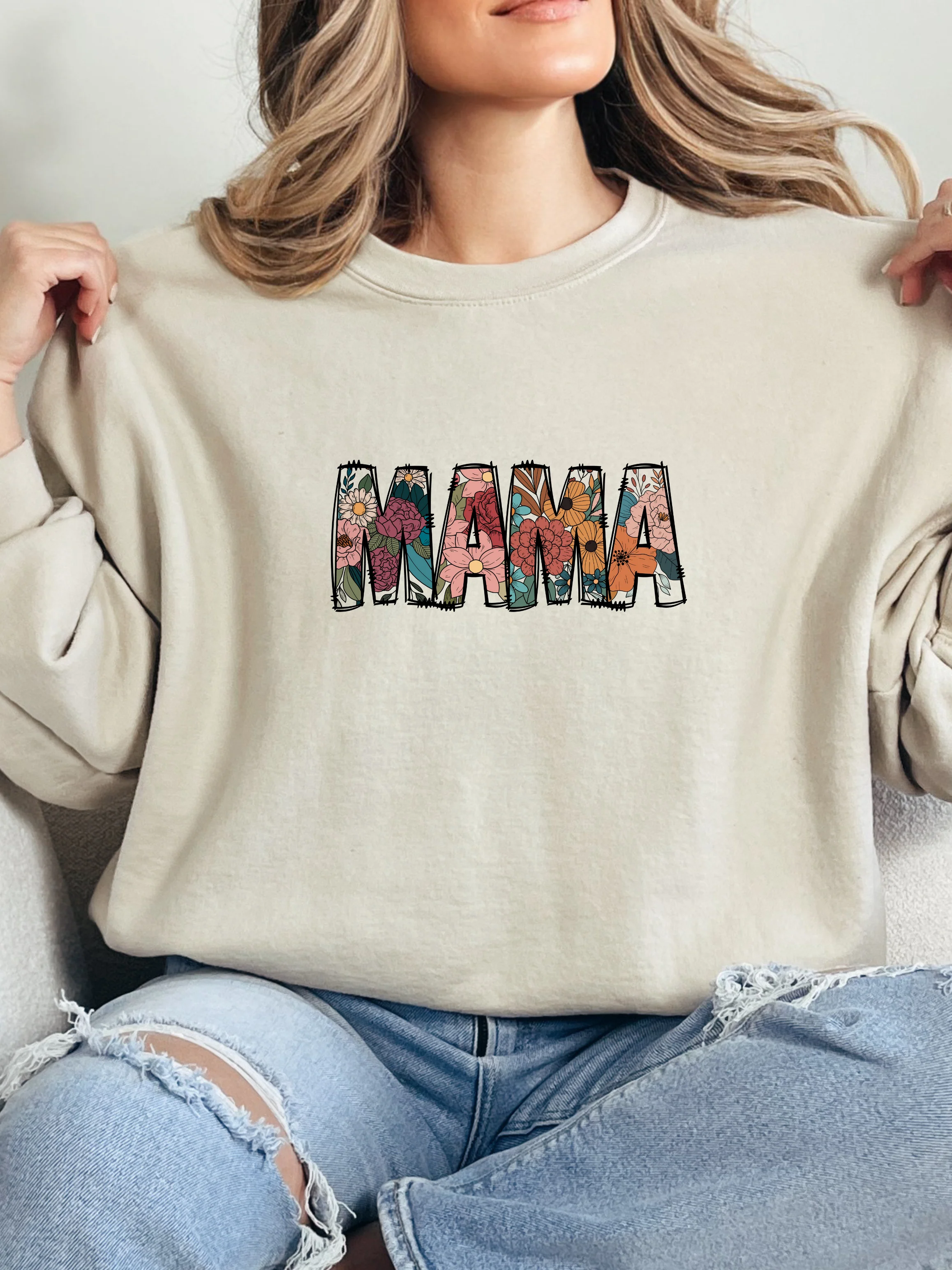 Mama Floral Graphic - Image 8