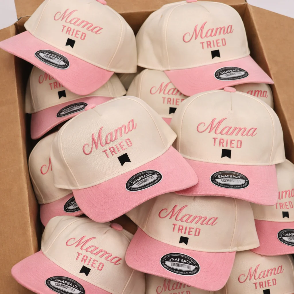 Mama Tried Embroidered Trucker Hat - Image 3