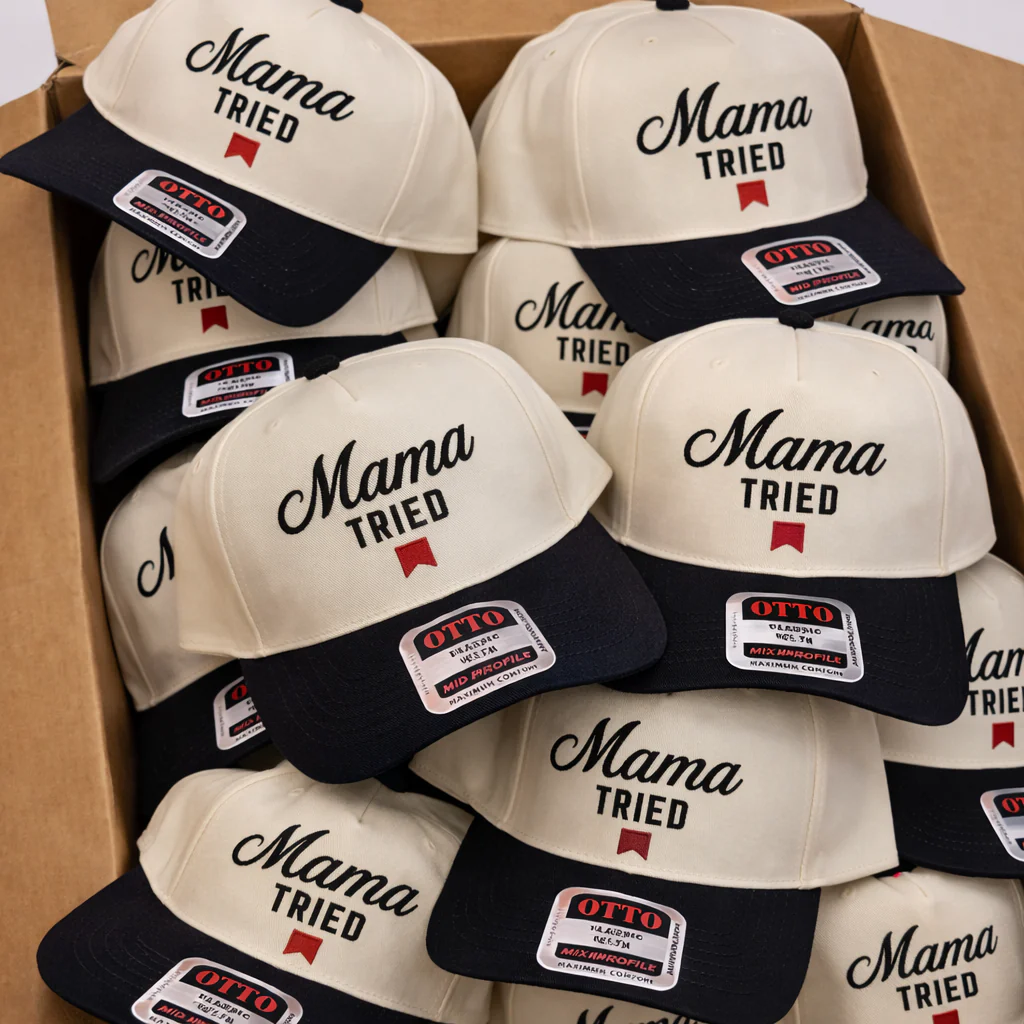 Mama Tried Embroidered Trucker Hat - Image 4