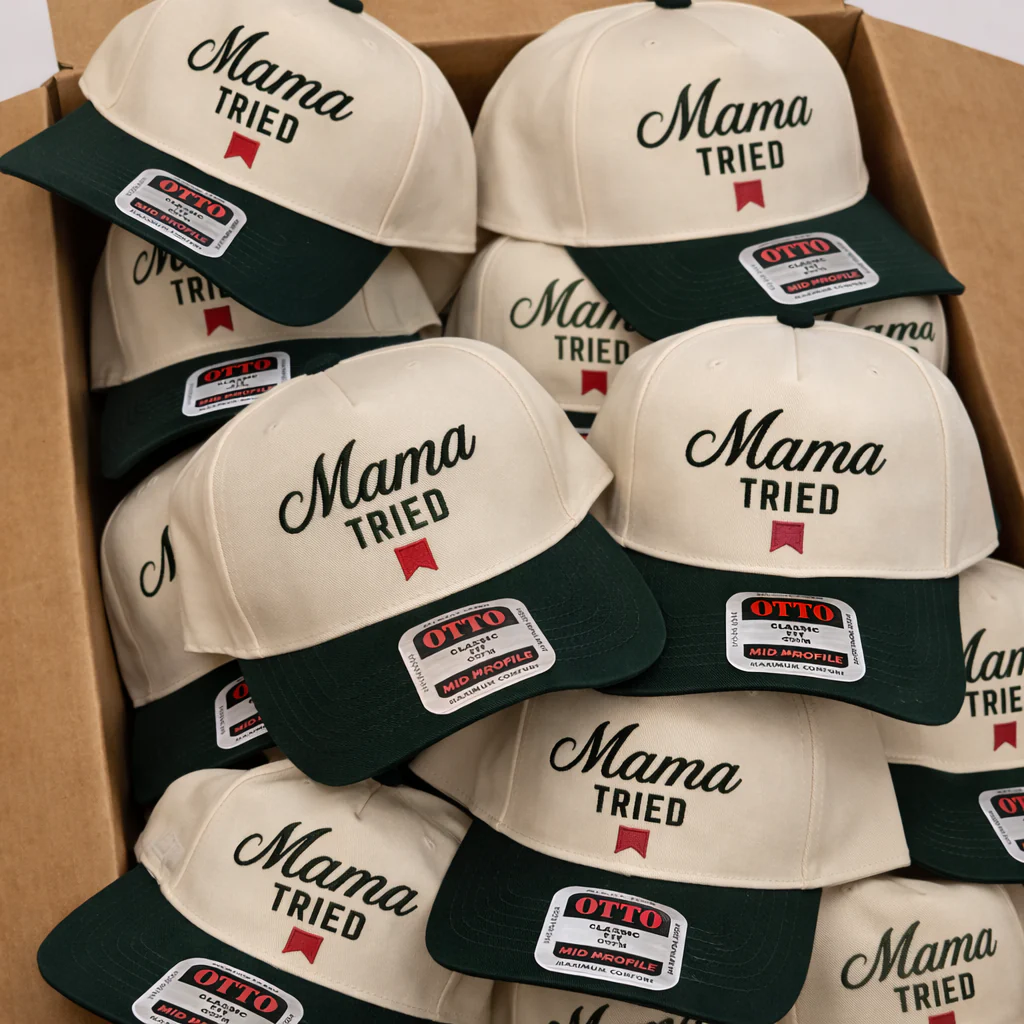 Mama Tried Embroidered Trucker Hat - Image 5