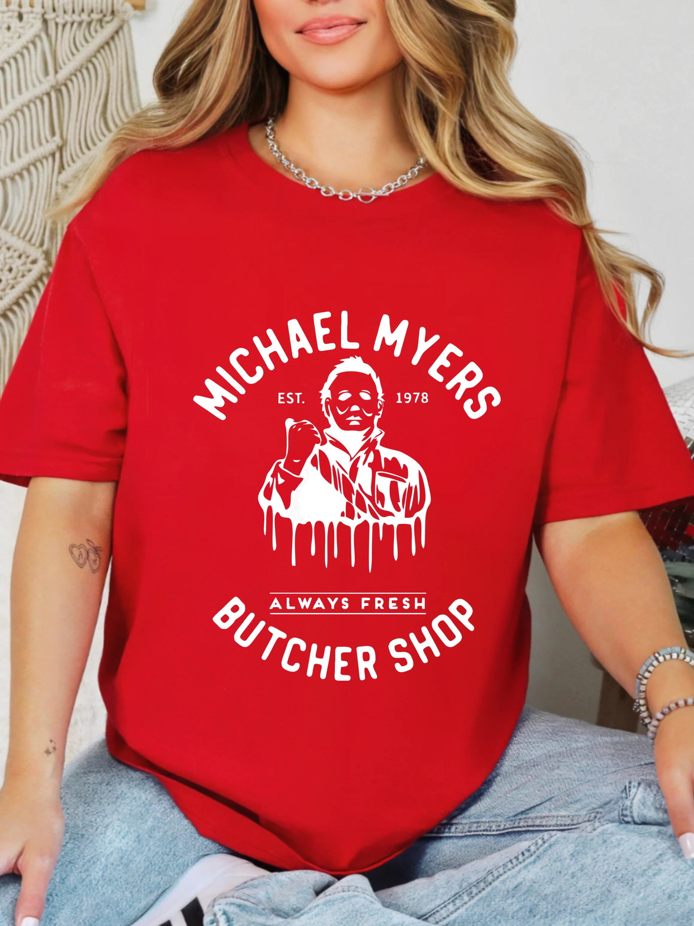 Michael Myers Butcher Shop Graphic - Image 6