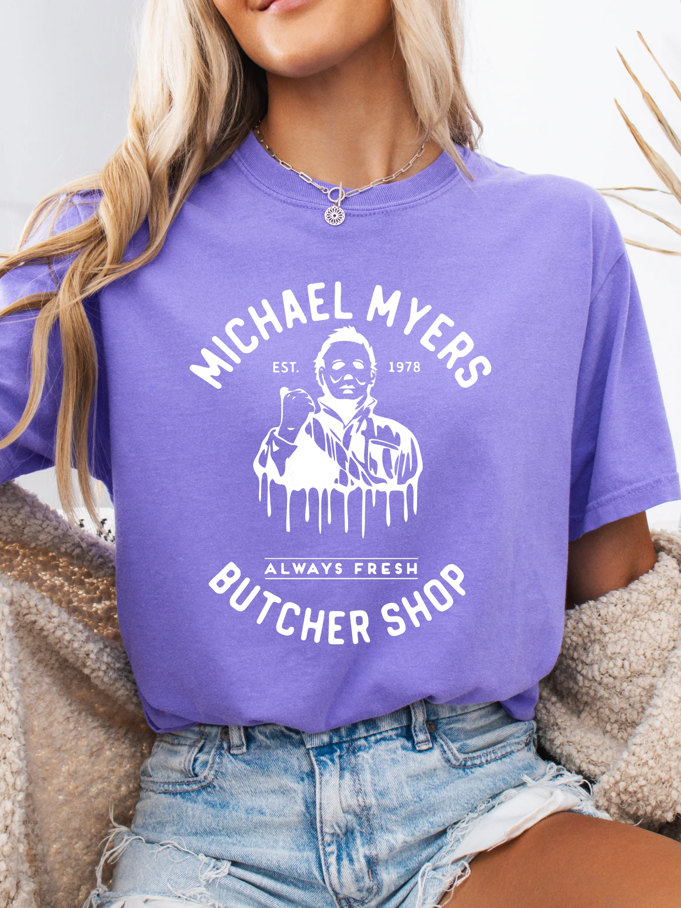 Michael Myers Butcher Shop Graphic - Image 7