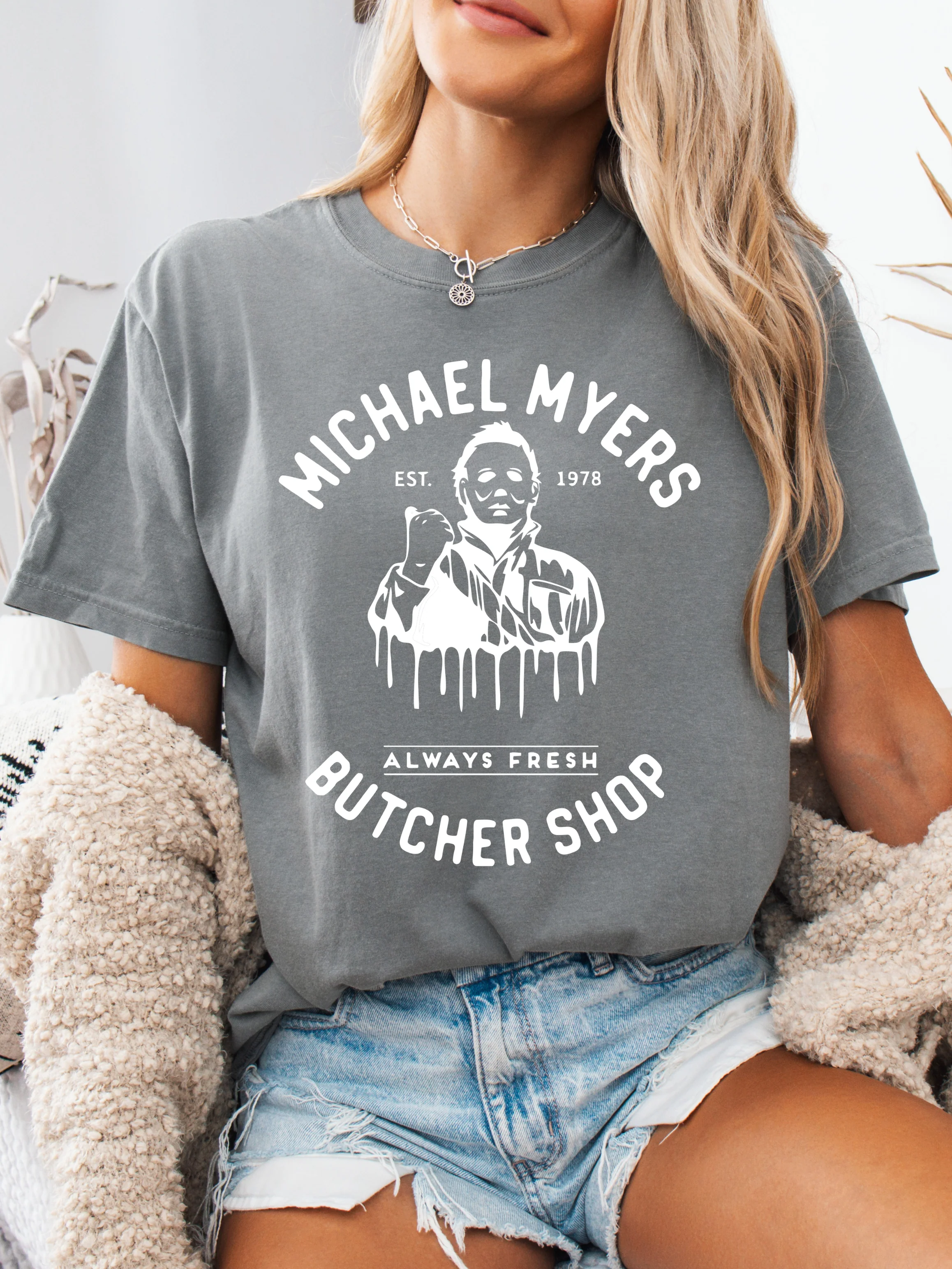 Michael Myers Butcher Shop Graphic - Image 8