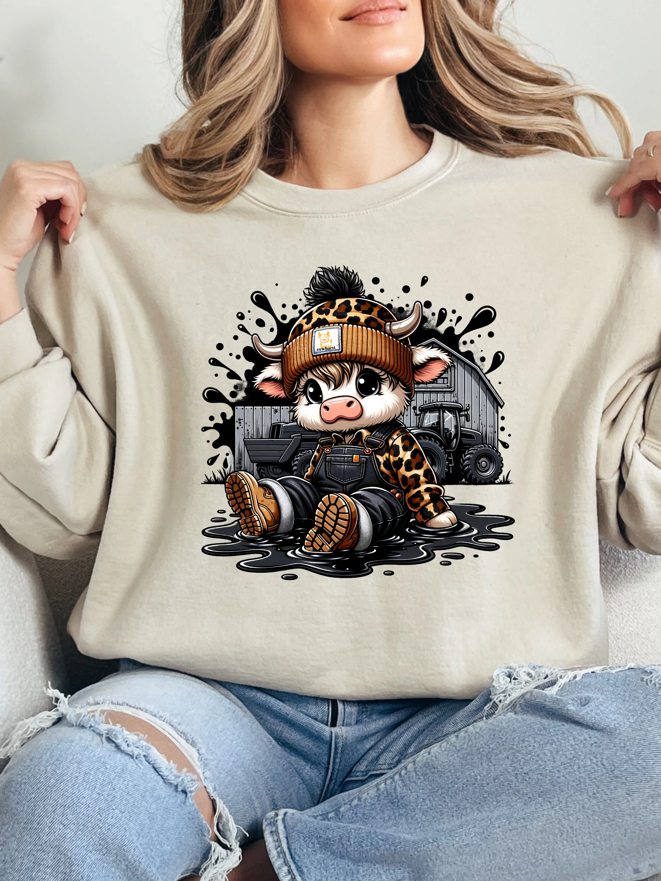 Work Hard, Moo Hard Graphic - Image 11
