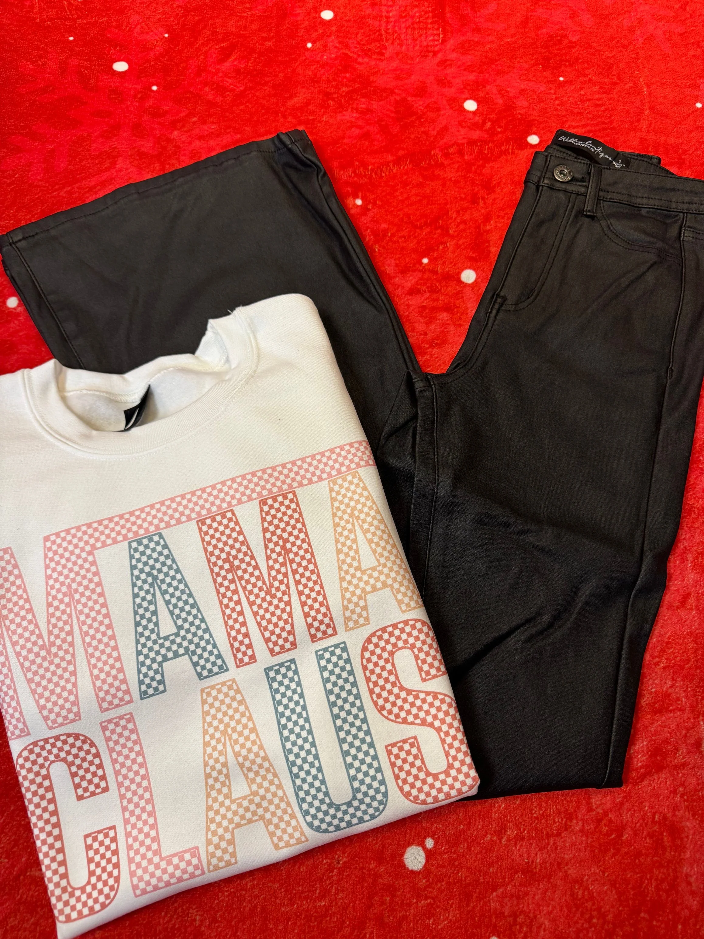 North Pole Mom Flare Bundle - (1 Fiona Flare + 1 North Pole Mom Crewneck) - Image 15