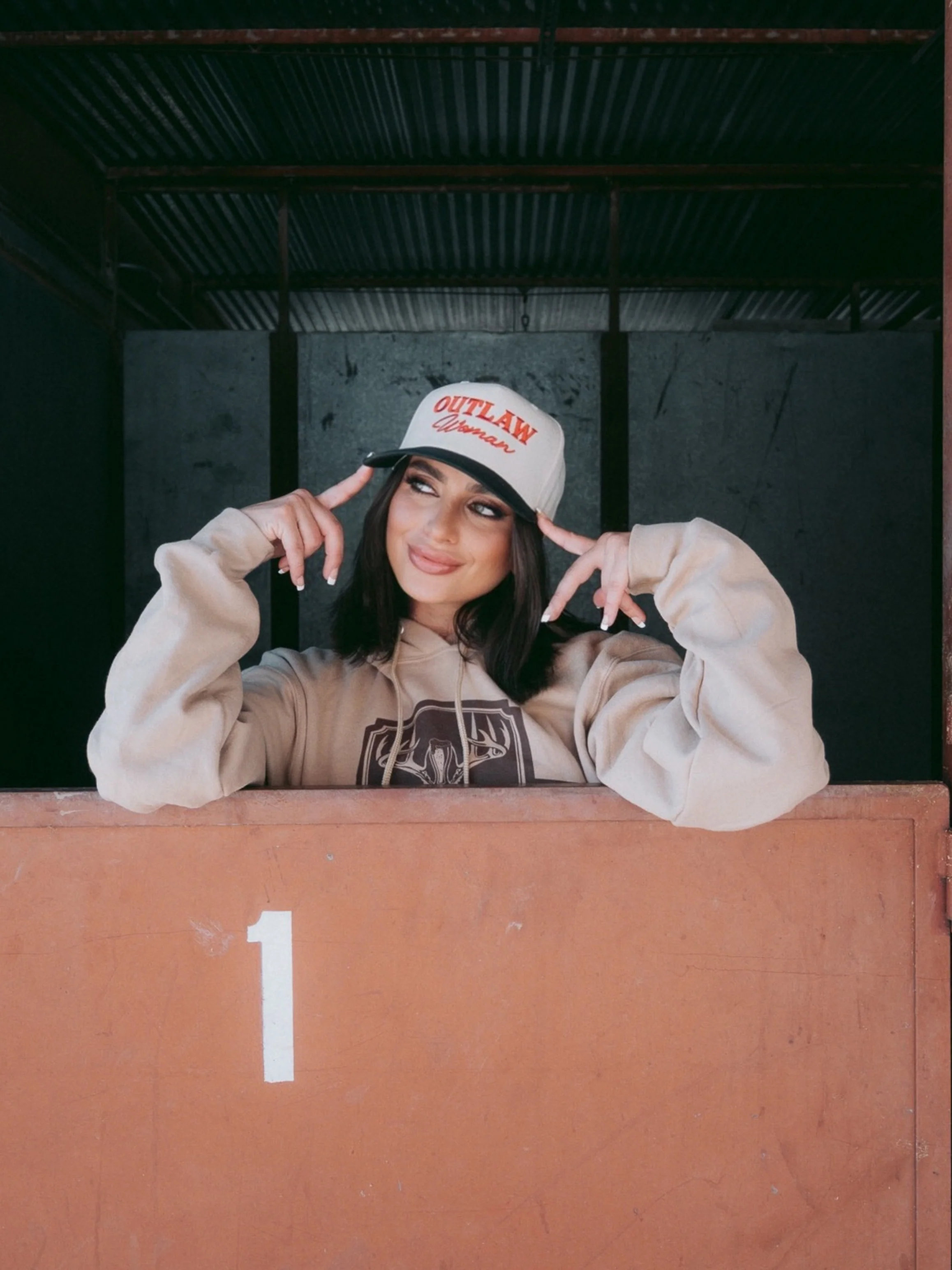 Outlaw Woman Trucker Hat - Image 3