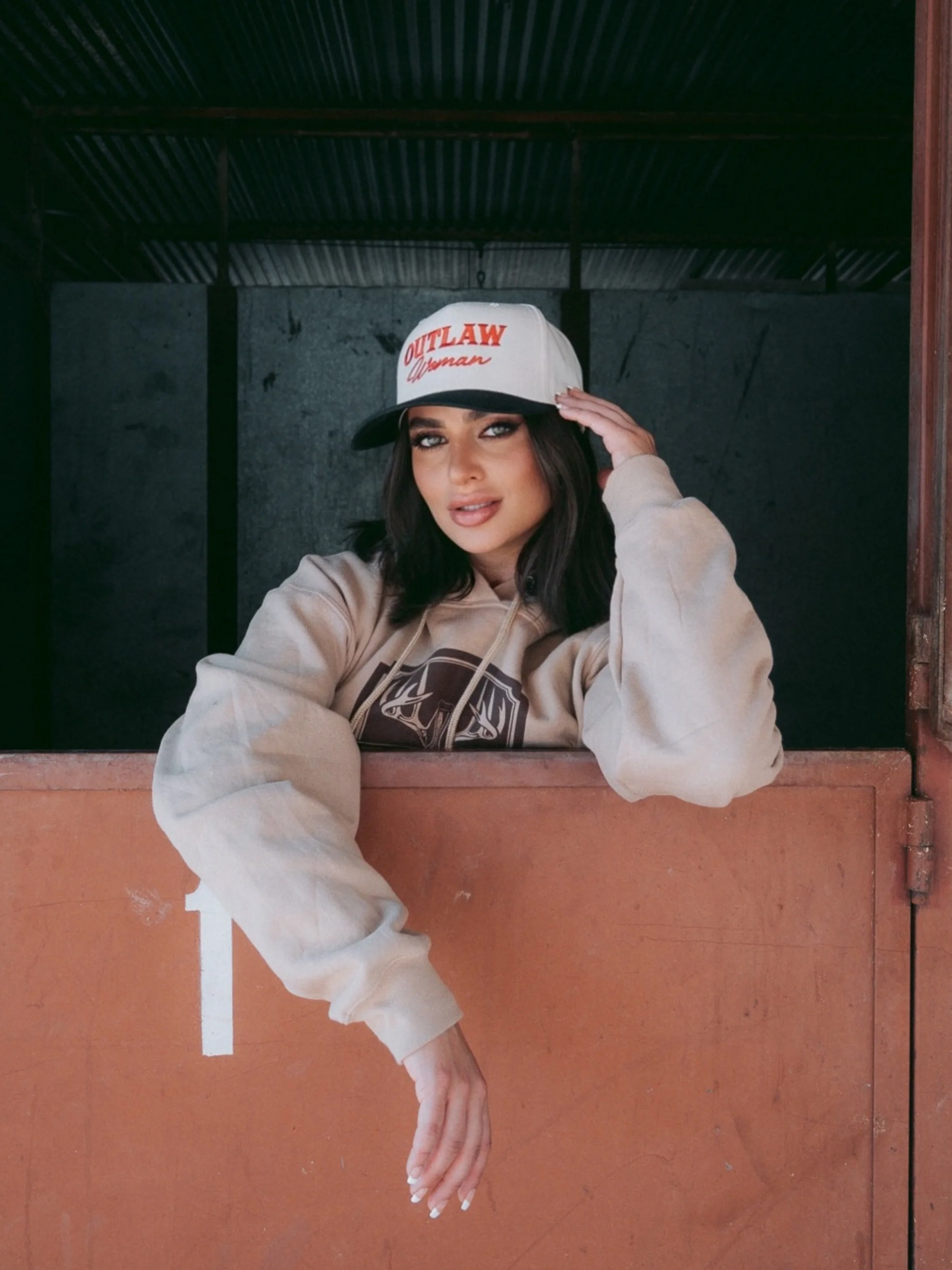 Outlaw Woman Trucker Hat - Image 4