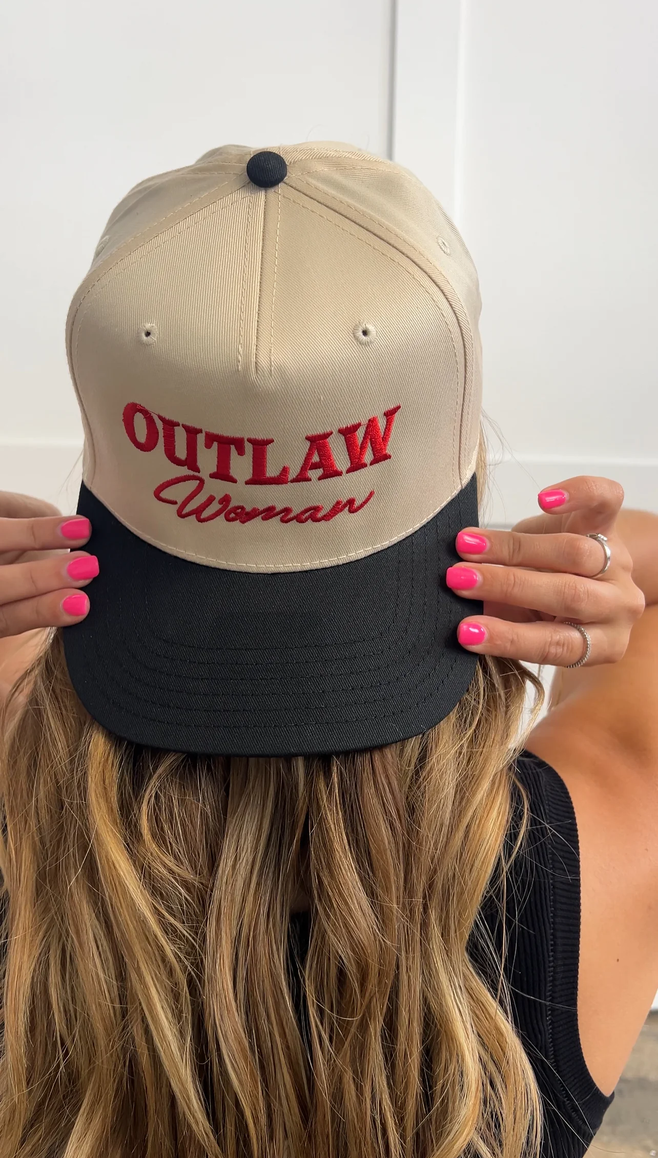 Outlaw Woman Trucker Hat - Image 5