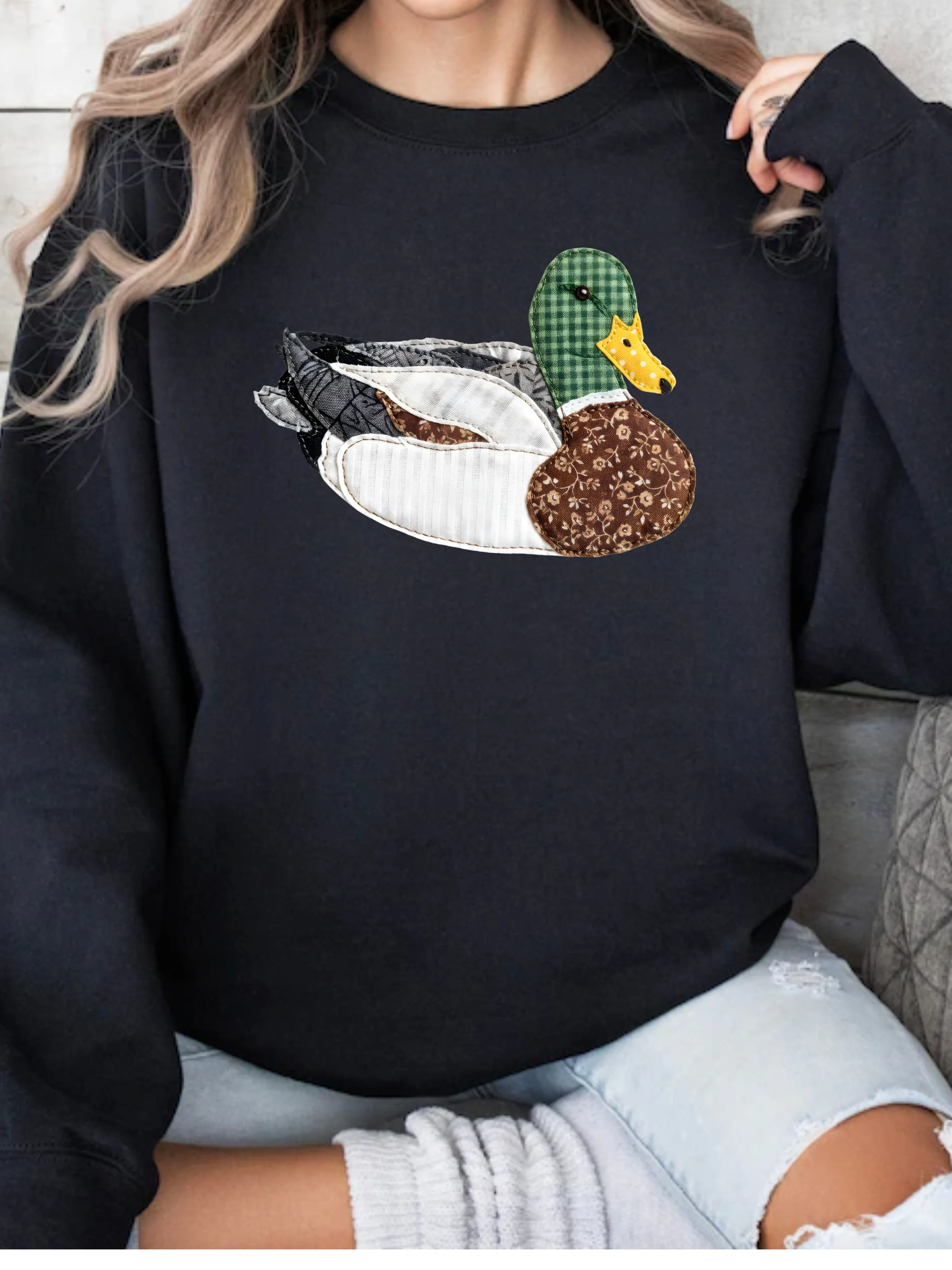 Patch Work Mallard Graphic - Image 11