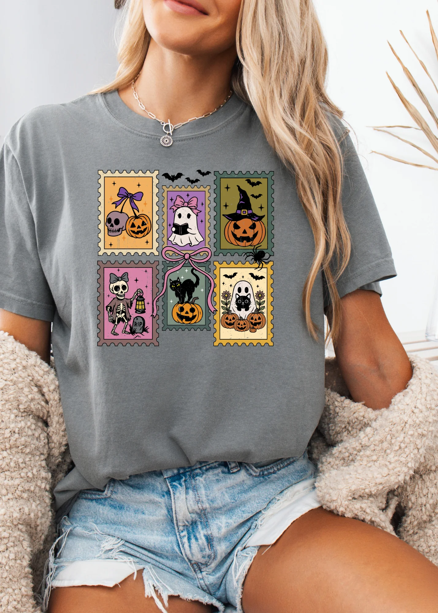 Pumpkin Postcards Graphic - Image 2