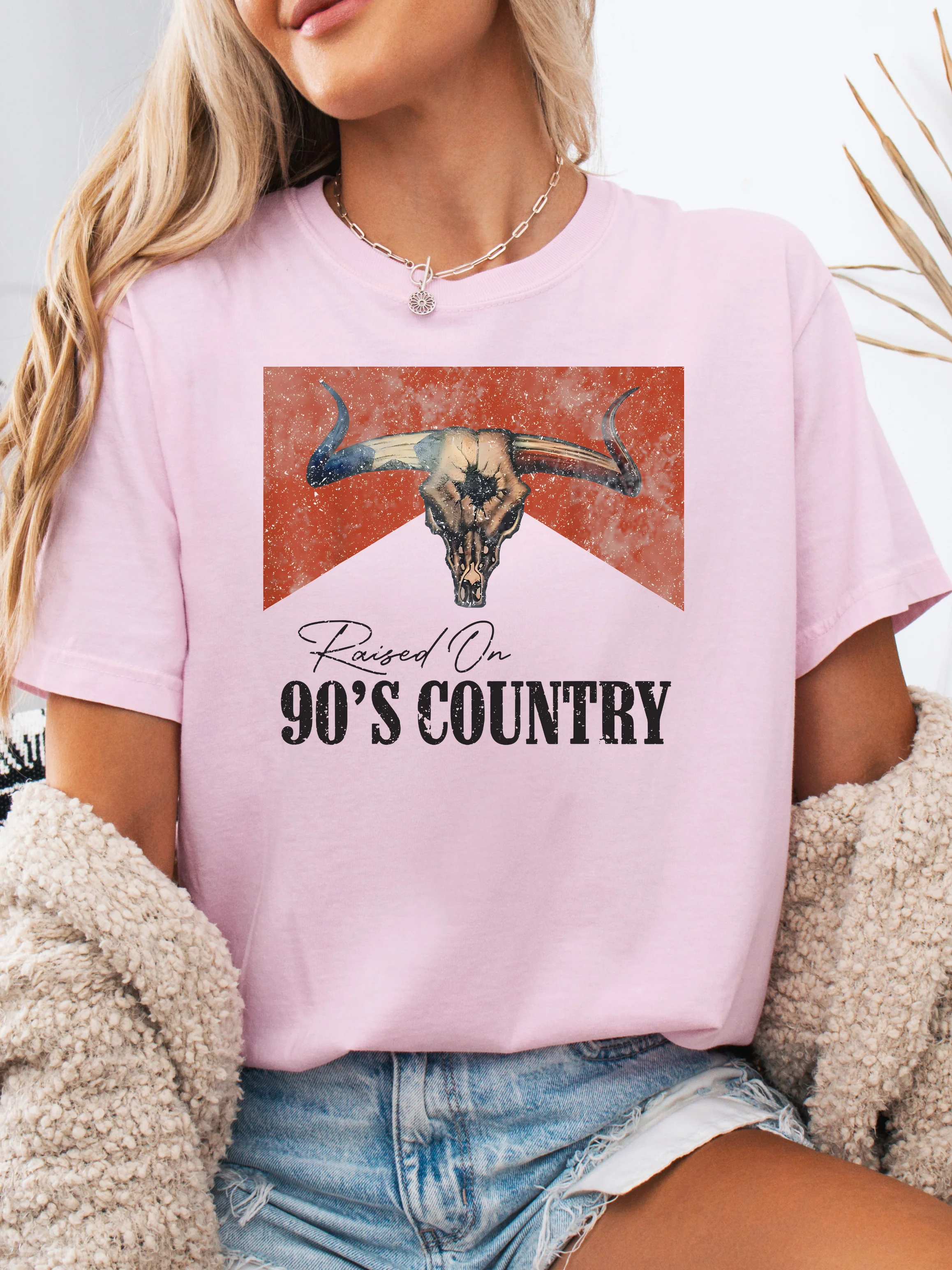 Raised On 90's Country Graphic - Image 5