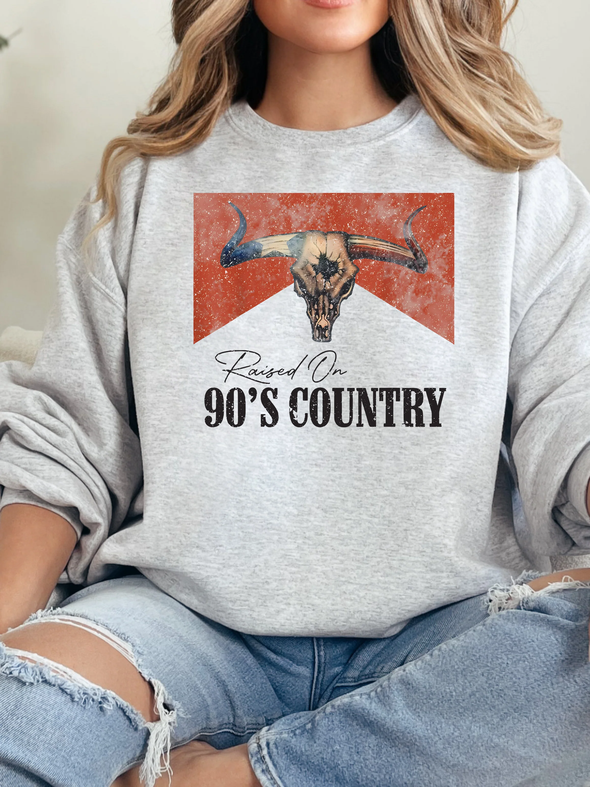 Raised On 90's Country Graphic - Image 8