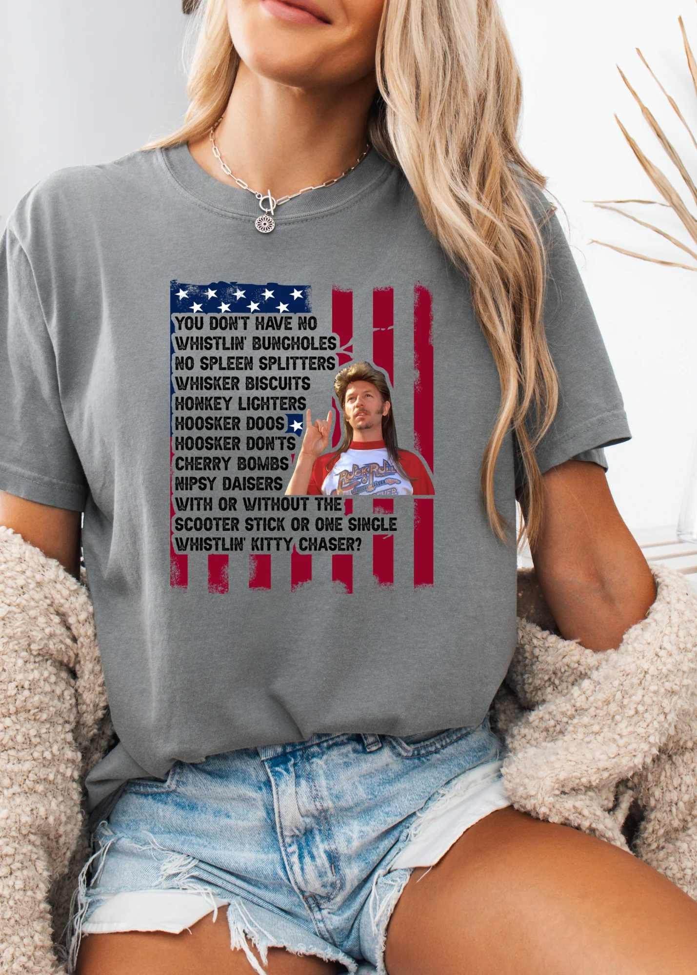 Redneck Rockstar Graphic T-Shirt - Image 2