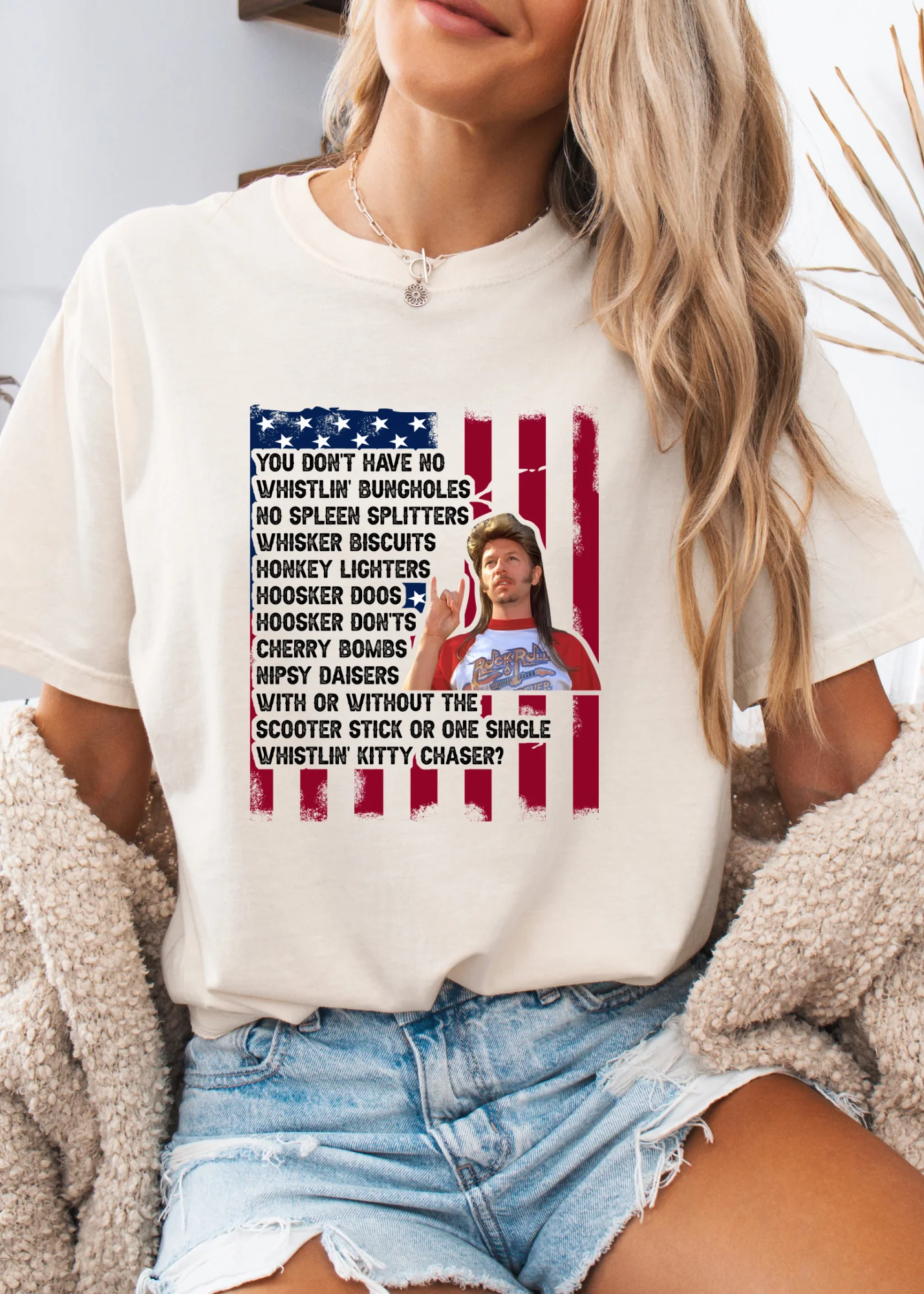 Redneck Rockstar Graphic T-Shirt - Image 3