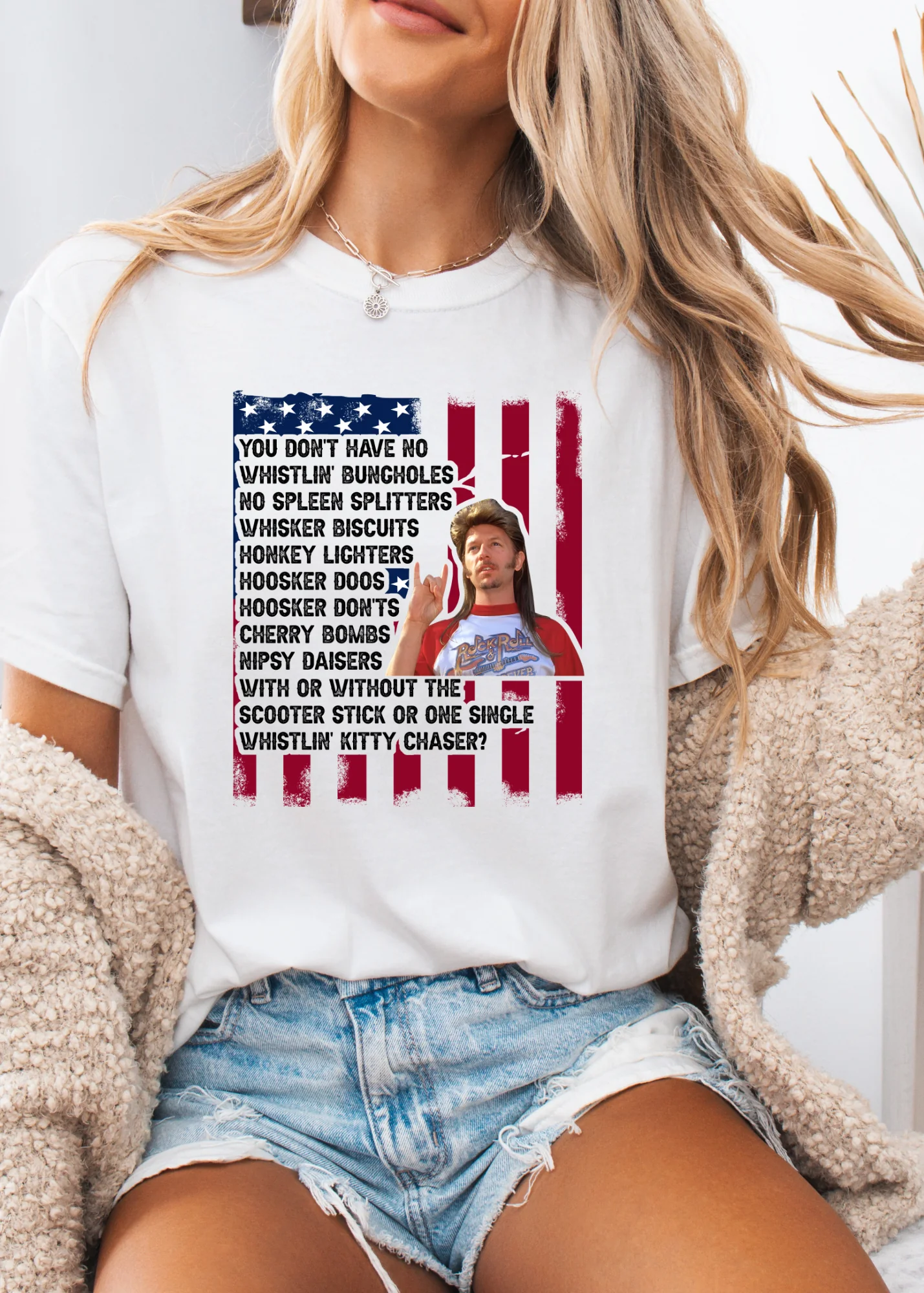 Redneck Rockstar Graphic T-Shirt - Image 4