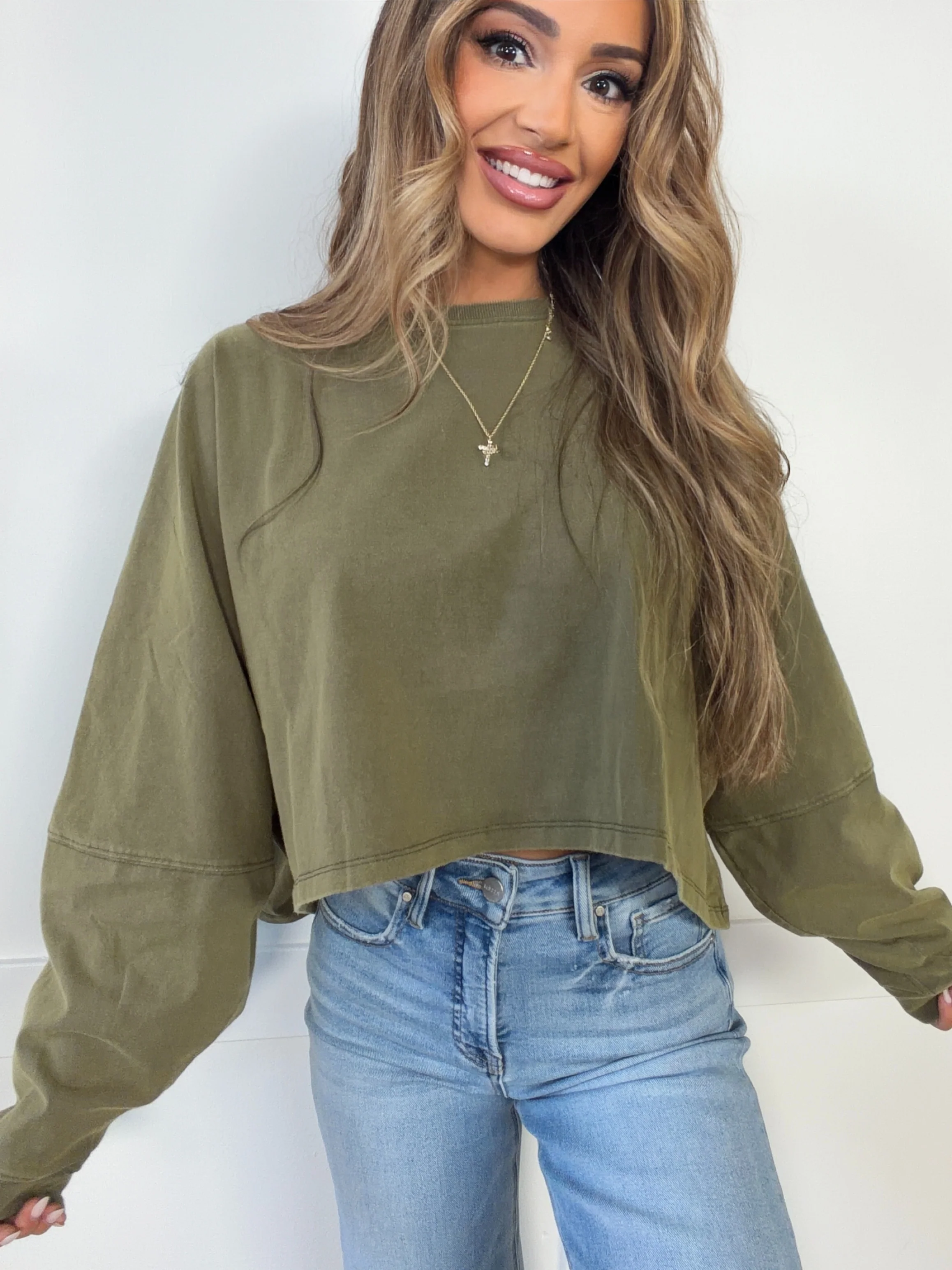Riley Cropped Long Sleeve - Image 24