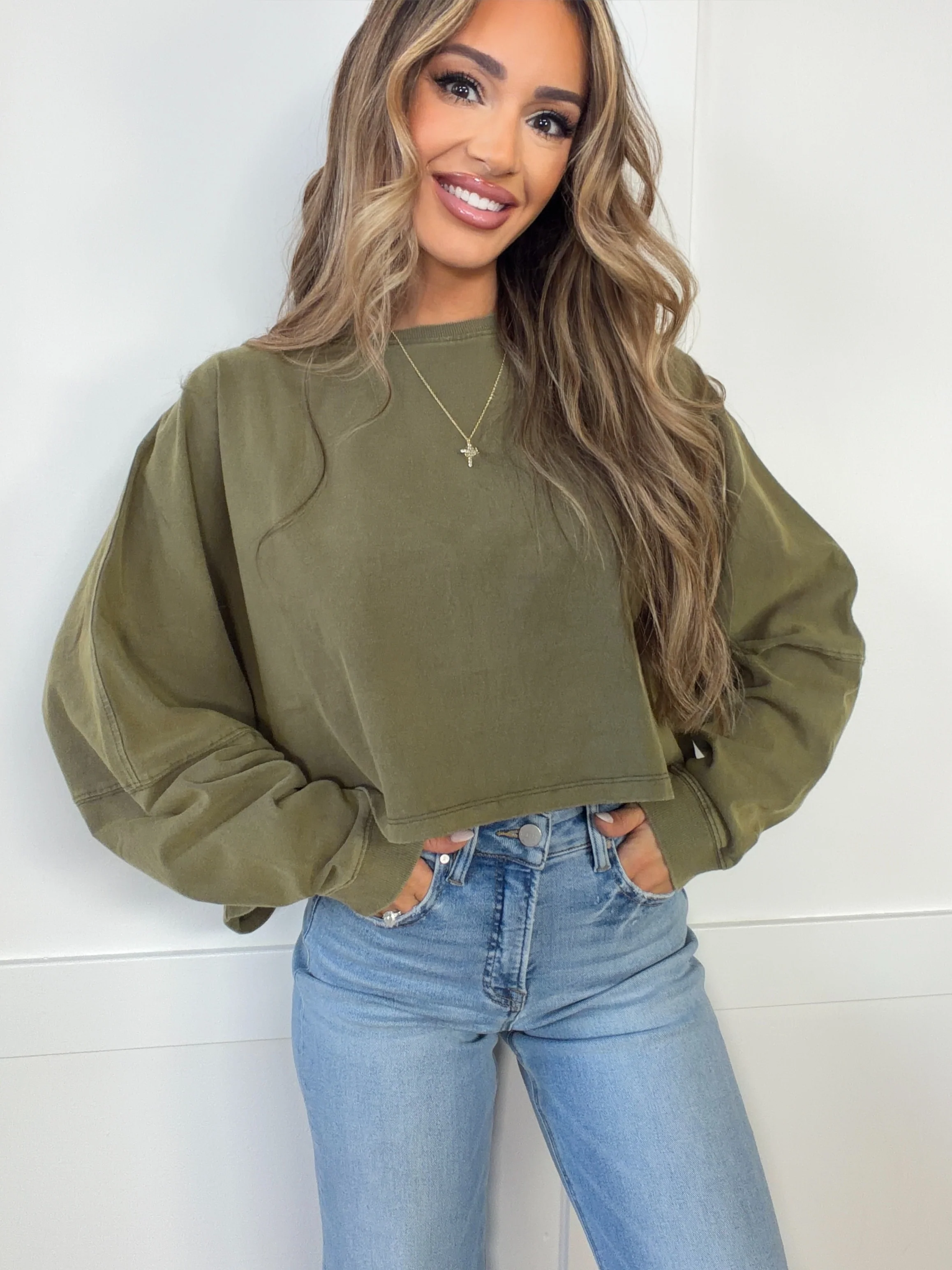 Riley Cropped Long Sleeve - Image 28