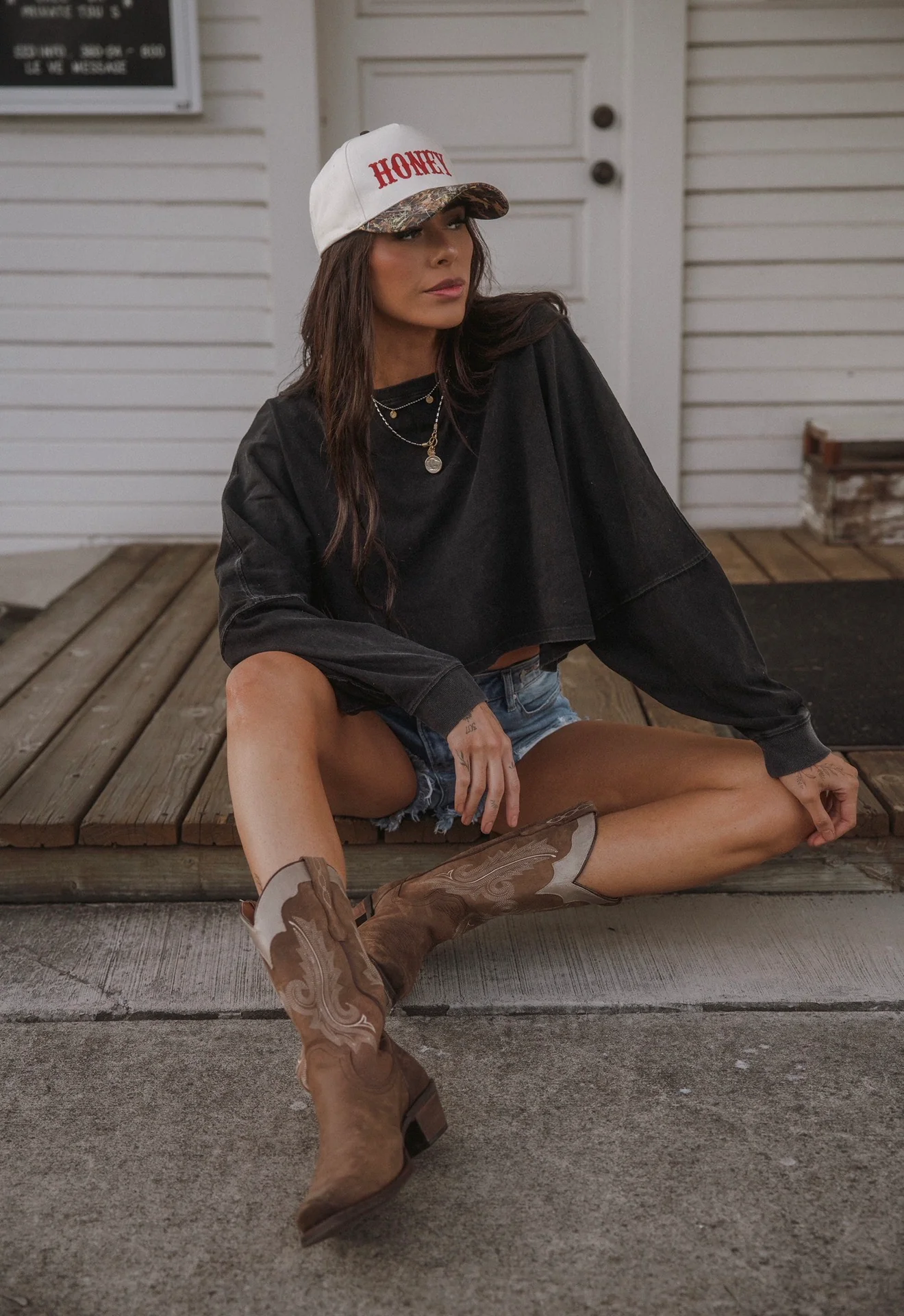 Riley Cropped Long Sleeve - Image 35