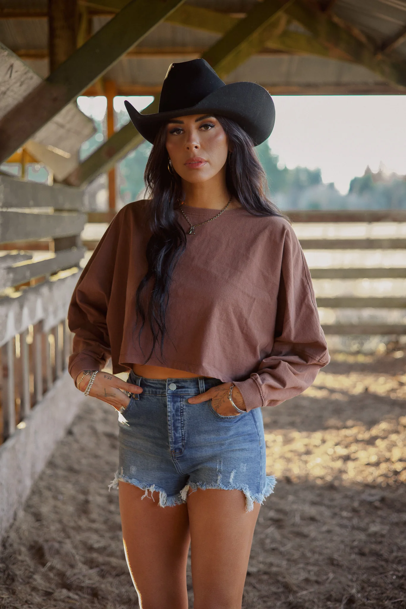 Riley Cropped Long Sleeve - Image 48