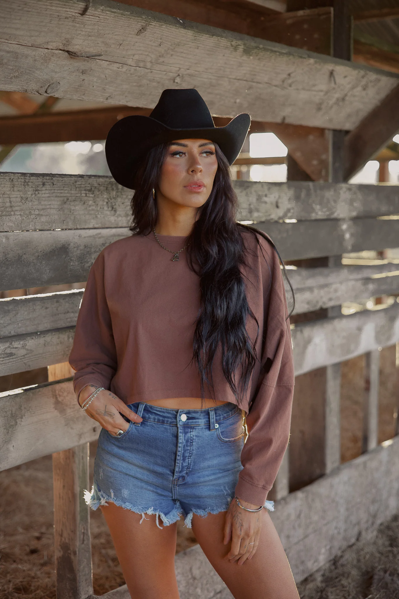 Riley Cropped Long Sleeve - Image 50