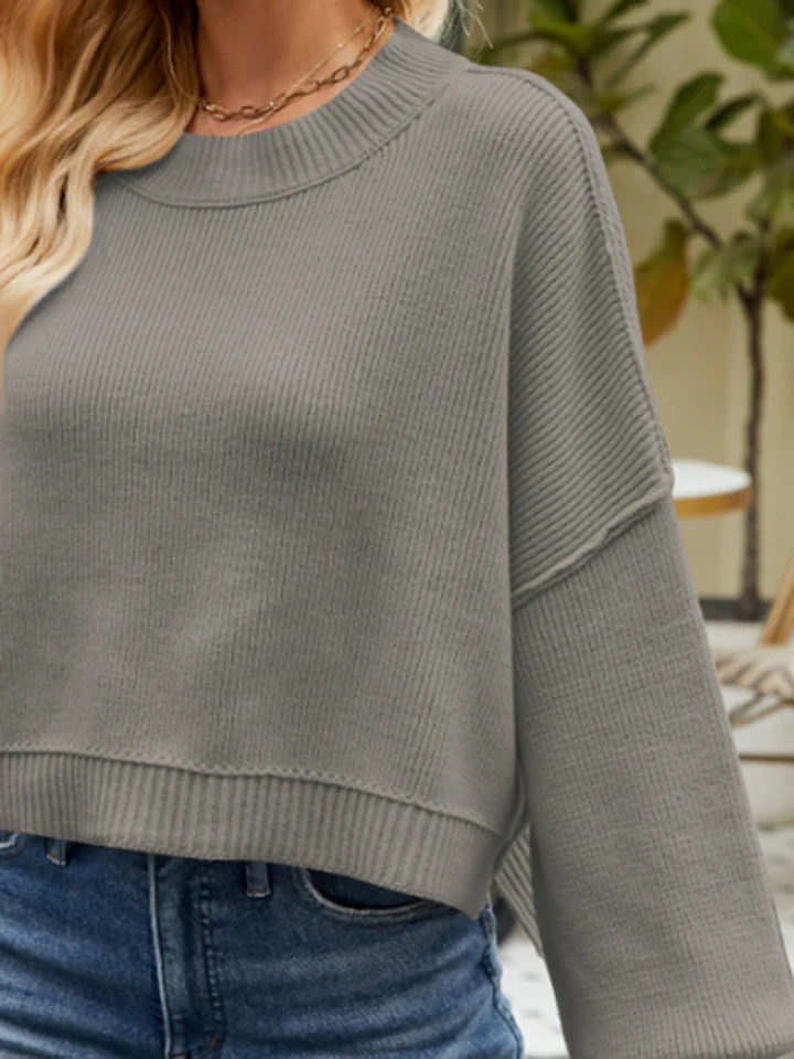 PREORDER Golden Hour Lantern Sleeve Sweater - Image 8