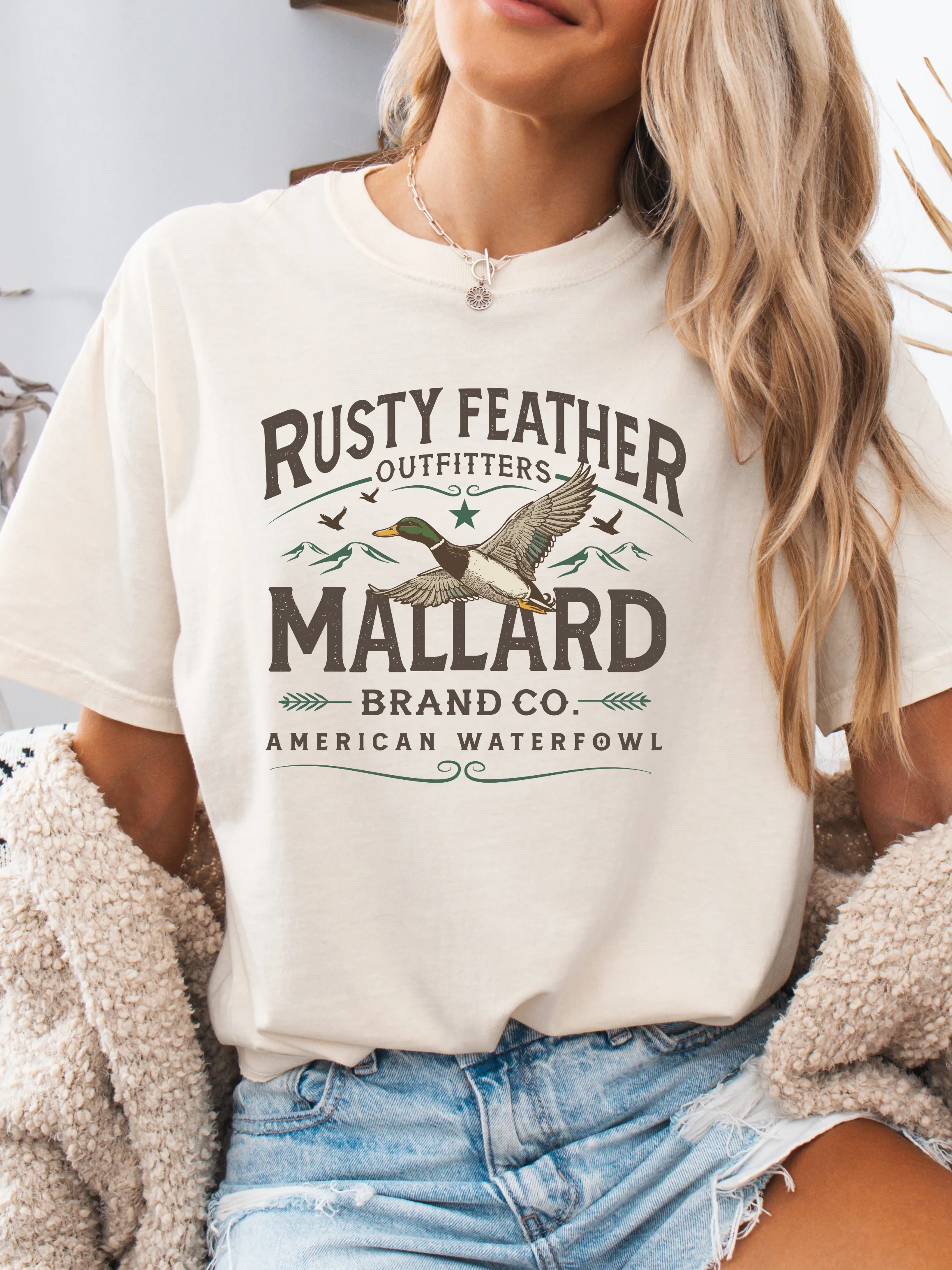 Rusty Feathered Mallard Graphic - Image 6