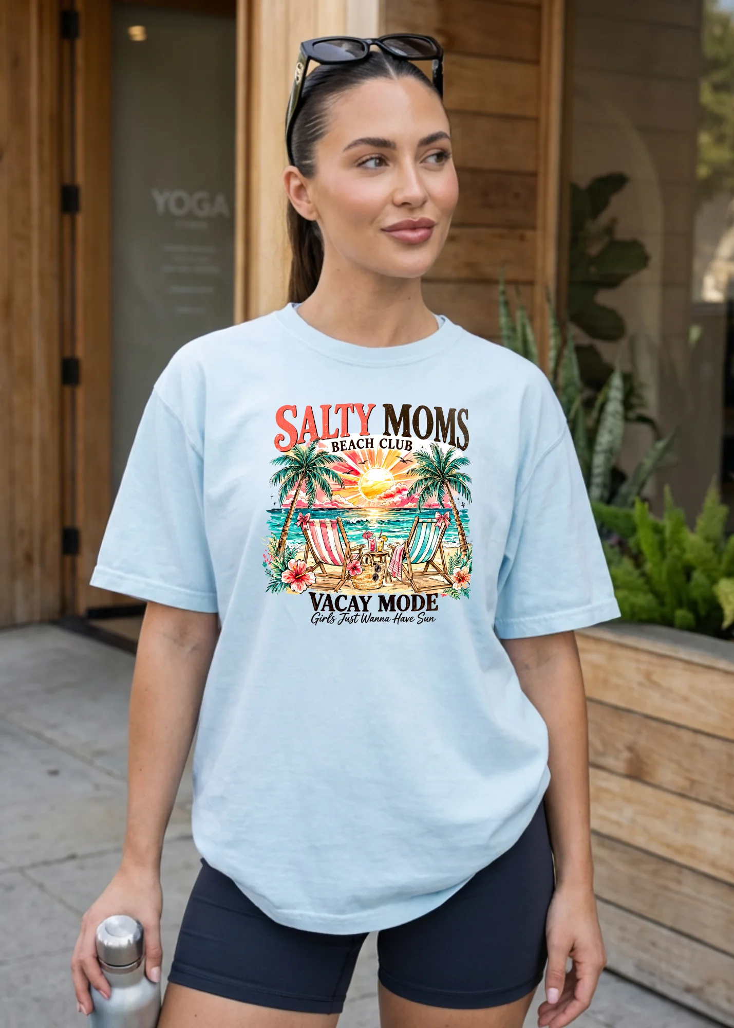 Salty Moms Graphic T-Shirt - Image 6