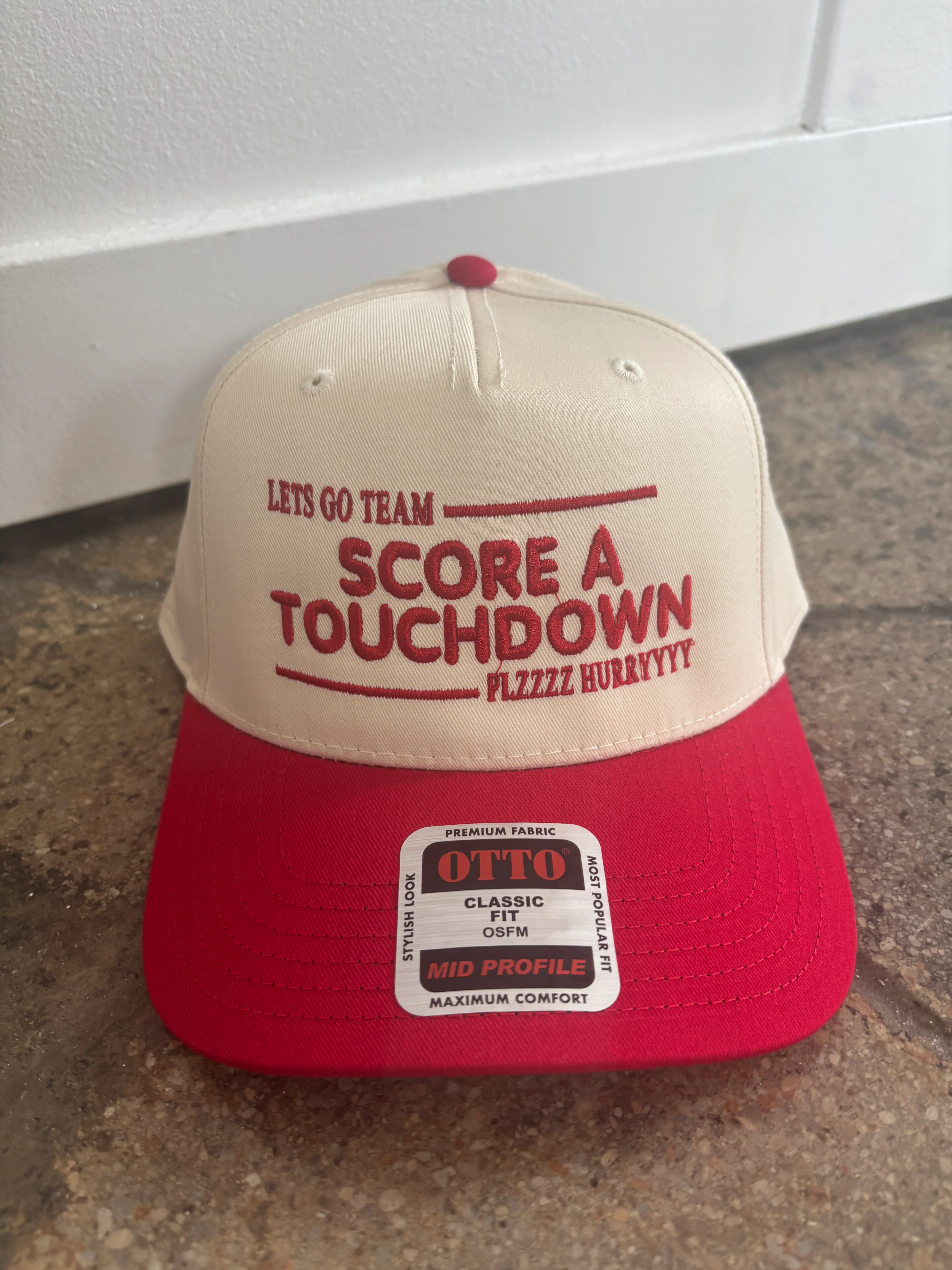 Score A Touchdown Trucker Hat - Image 4