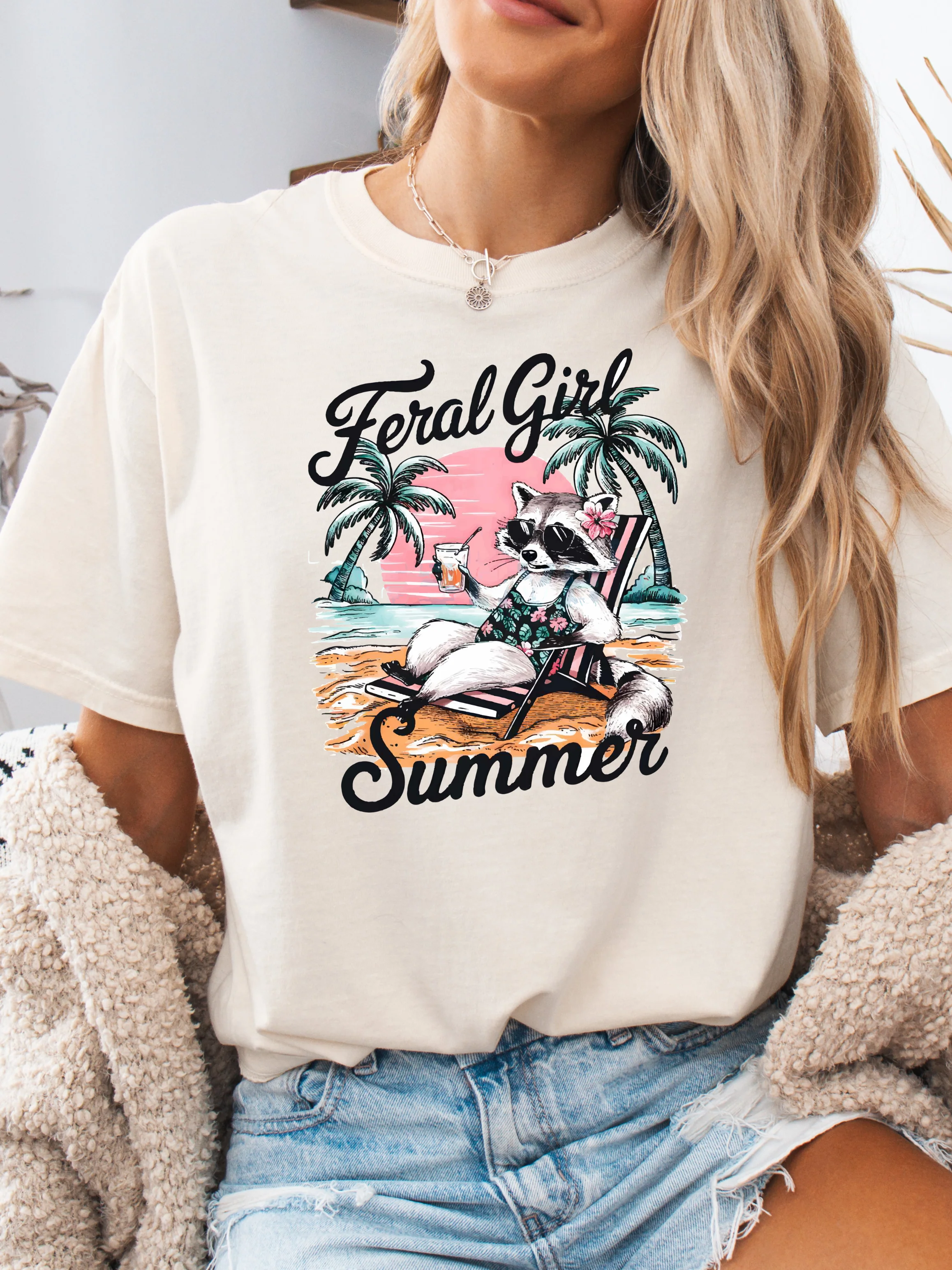 Feral Girl Summer Graphic - Image 5