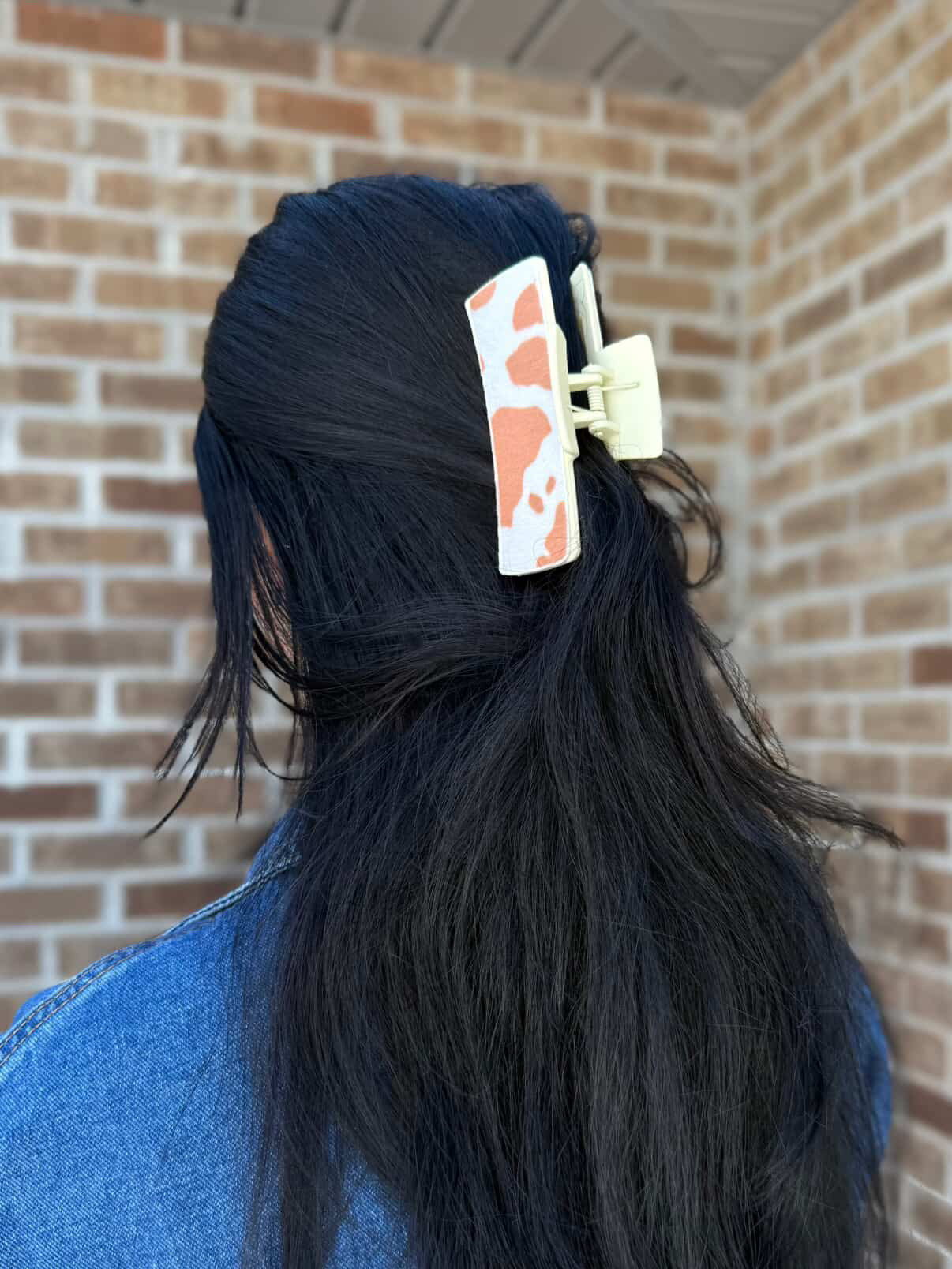Soft Spot Cowprint Hair Clip - Image 4