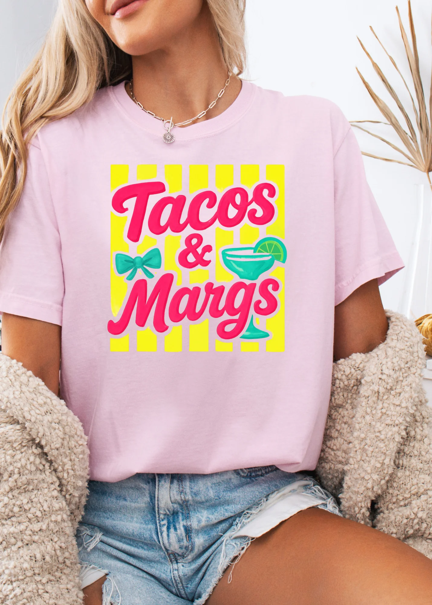 Tacos & Margs Graphic T-Shirt - Image 4