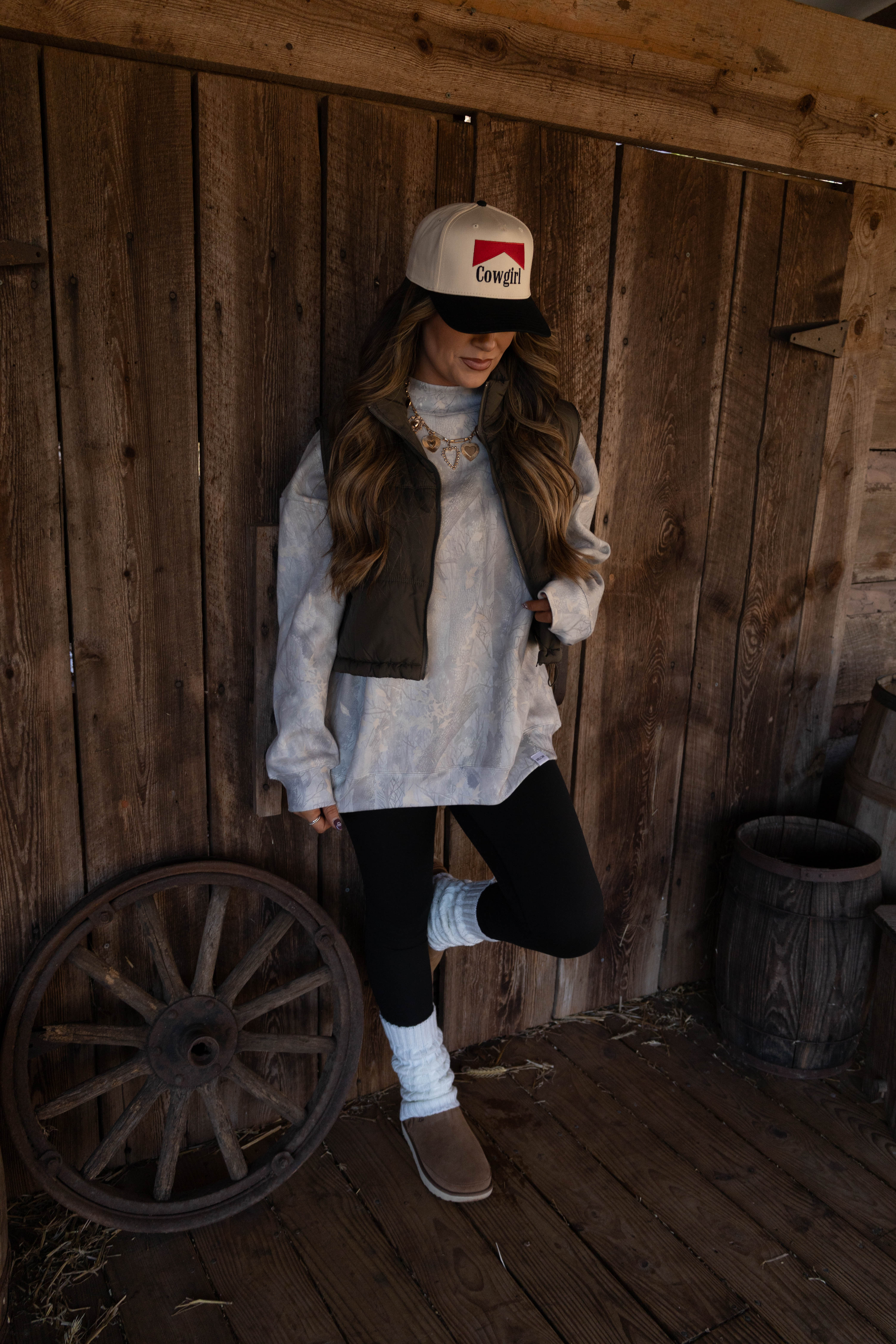Tilly Oversized Light Camo Mockneck Crew - Image 8