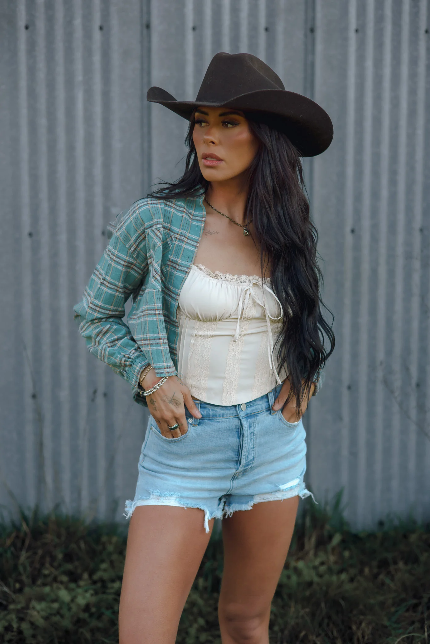 Western Country Concert Bundle (1 Flare/Shorts + 1 Western Tee) - Image 44