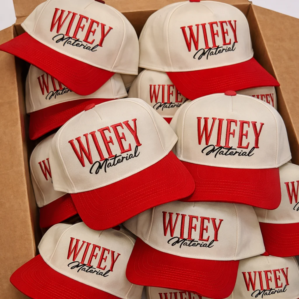 Wifey Material Trucker Hat - Image 2