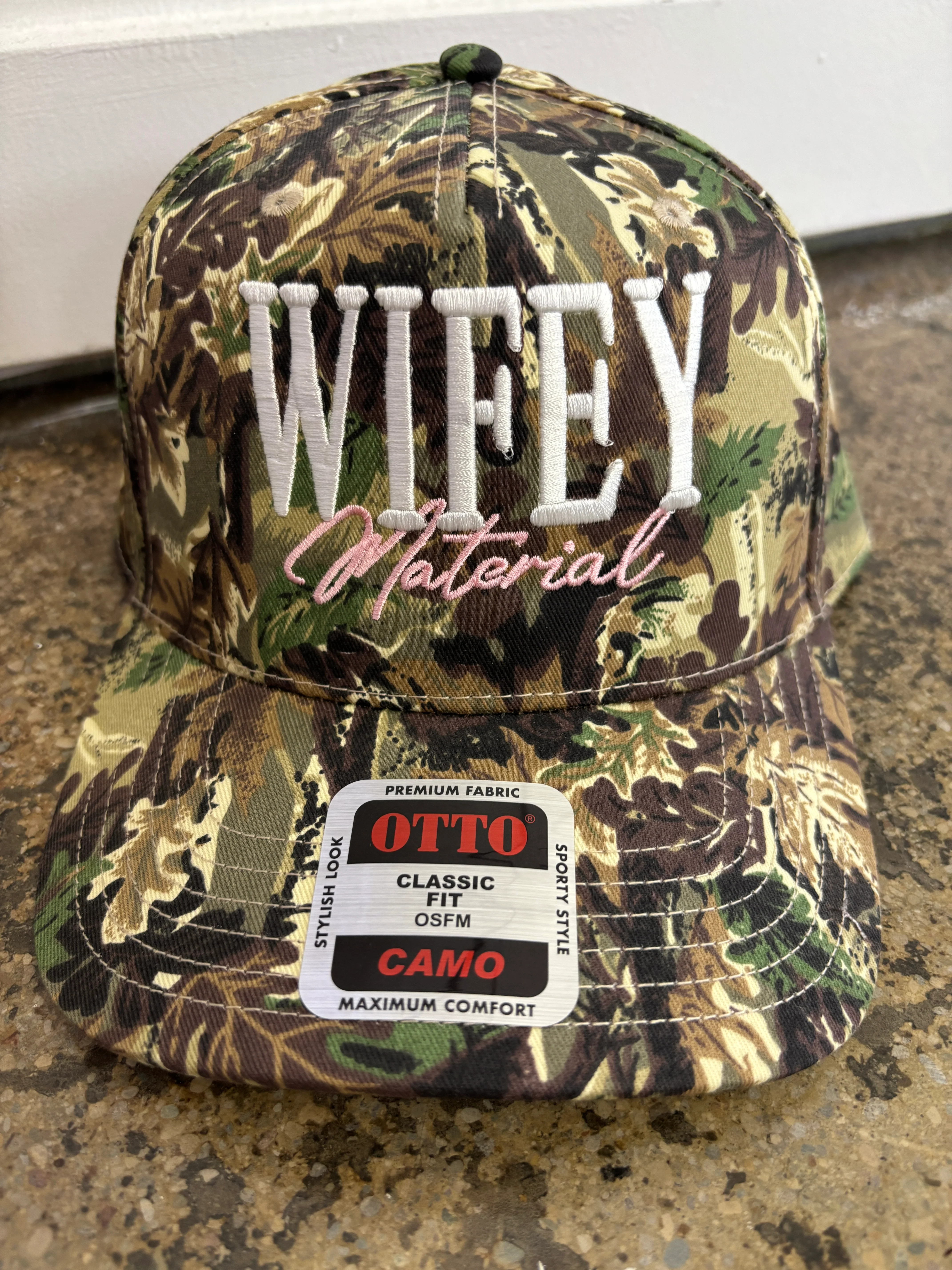Wifey Material Trucker Hat - Image 3