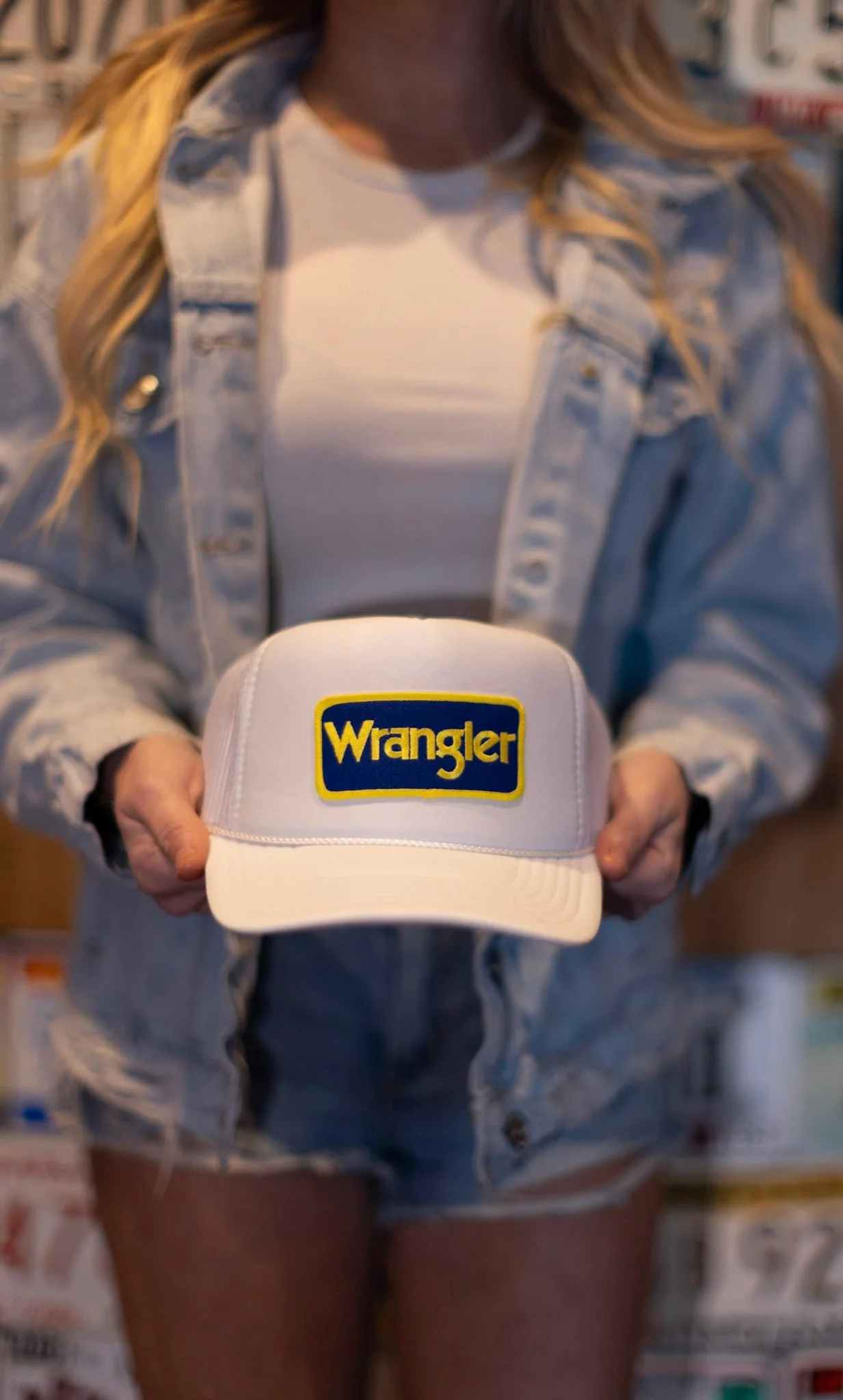 Wrangler Patch Foam Trucker Hat - Image 2