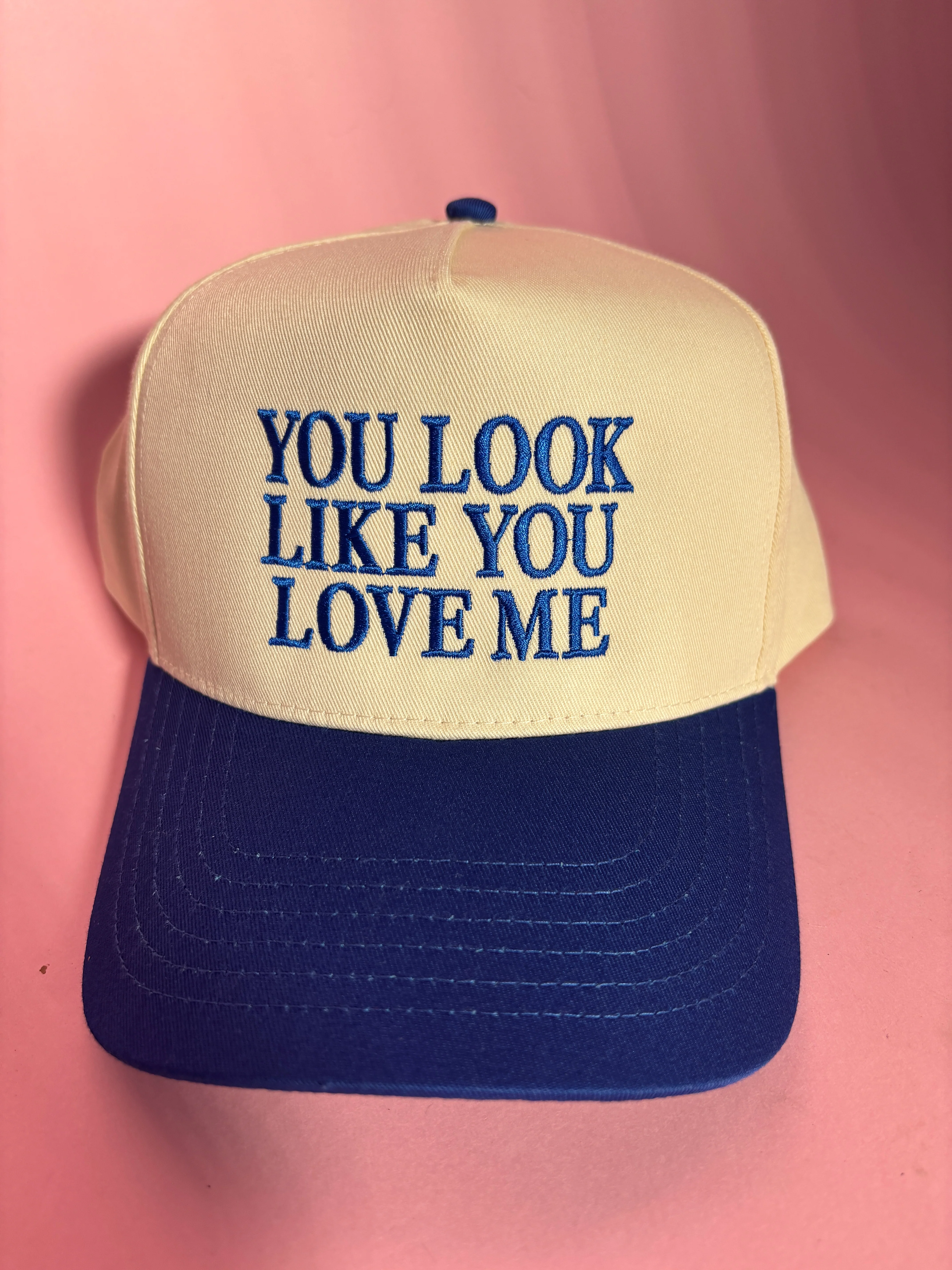YOU LOOK LIKE YOU LOVE ME Trucker Hat - Image 8