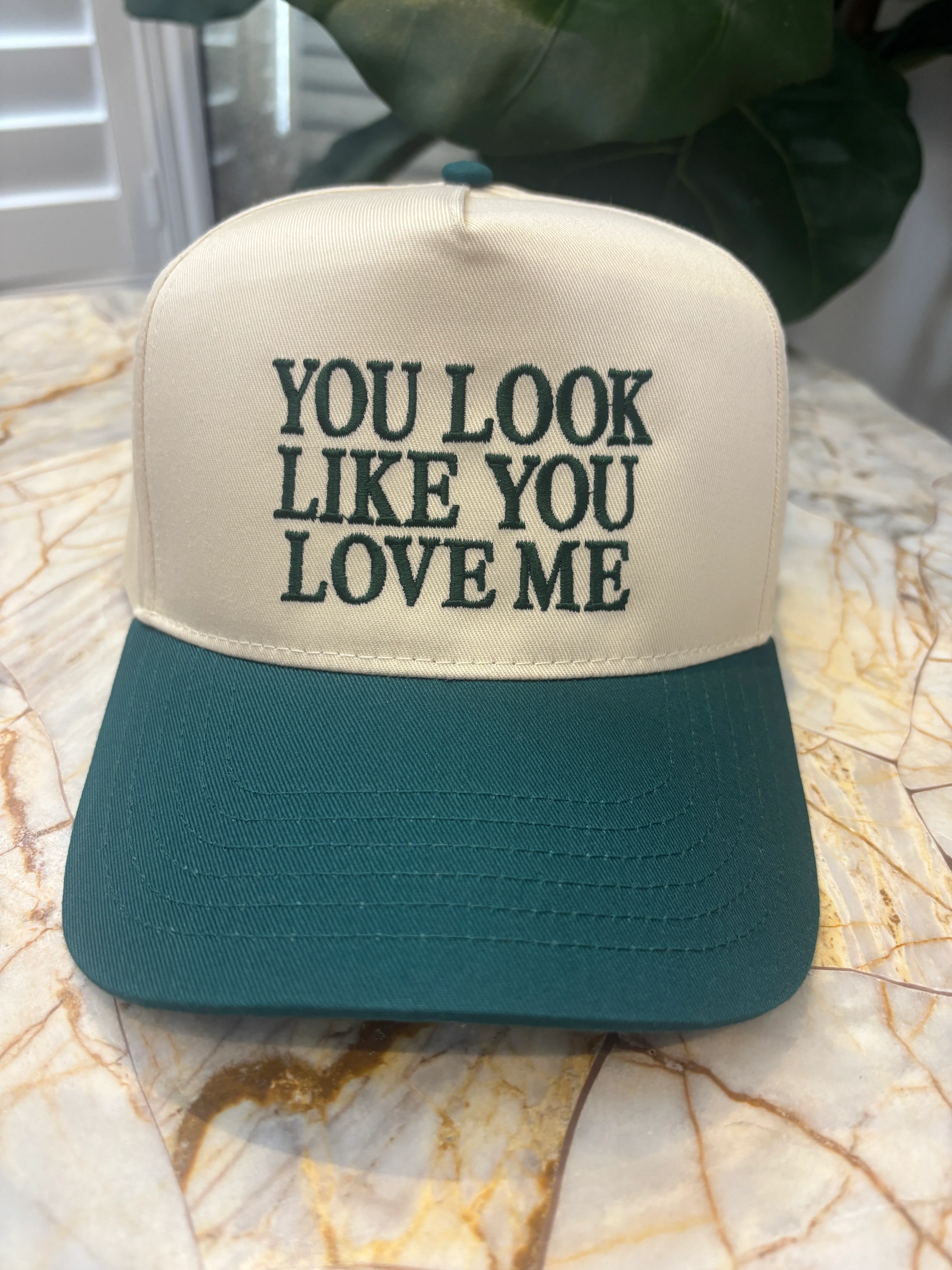 YOU LOOK LIKE YOU LOVE ME Trucker Hat - Image 9